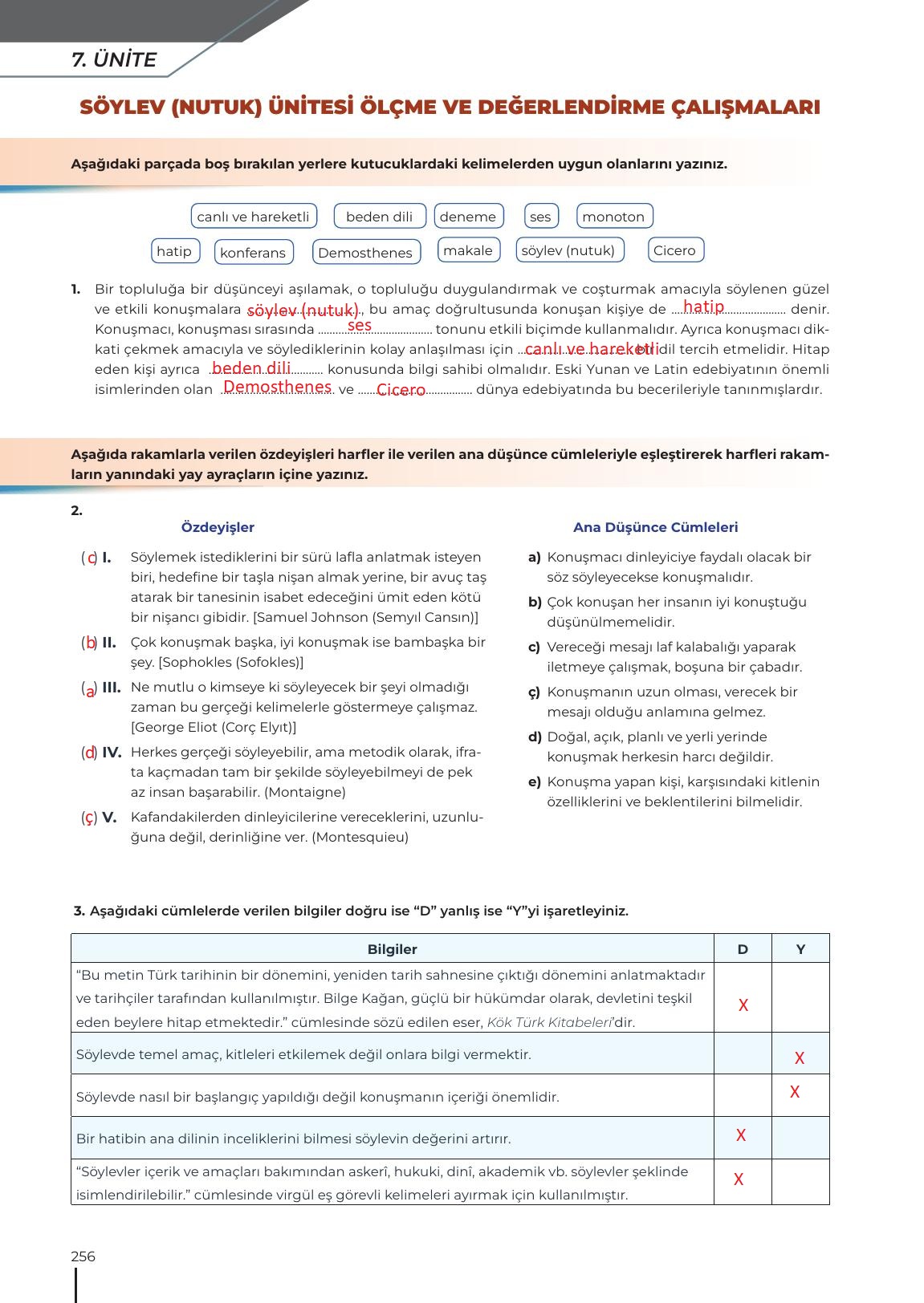 12. Sınıf Meb Yayınları Türk Dili Ve Edebiyatı Ders Kitabı Sayfa 256 Cevapları 12. Sınıf Meb Yayınları Türk Dili Ve Edebiyatı Ders Kitabı Sayfa 256 Cevapları