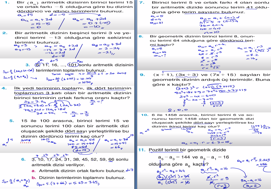 12. Sınıf Melis Yayınları Matematik Ders Kitabı Sayfa 100 Cevapları