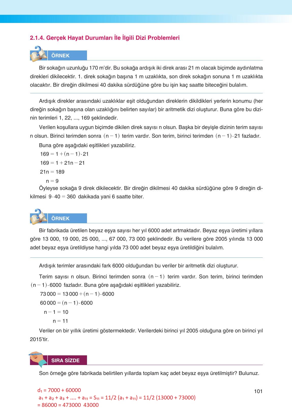 12. Sınıf Melis Yayınları Matematik Ders Kitabı Sayfa 101 Cevapları 12. Sınıf Melis Yayınları Matematik Ders Kitabı Sayfa 101 Cevapları