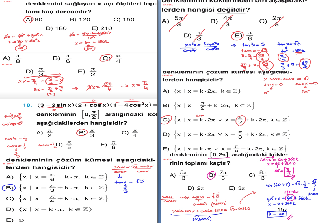 12. Sınıf Melis Yayınları Matematik Ders Kitabı Sayfa 157 Cevapları