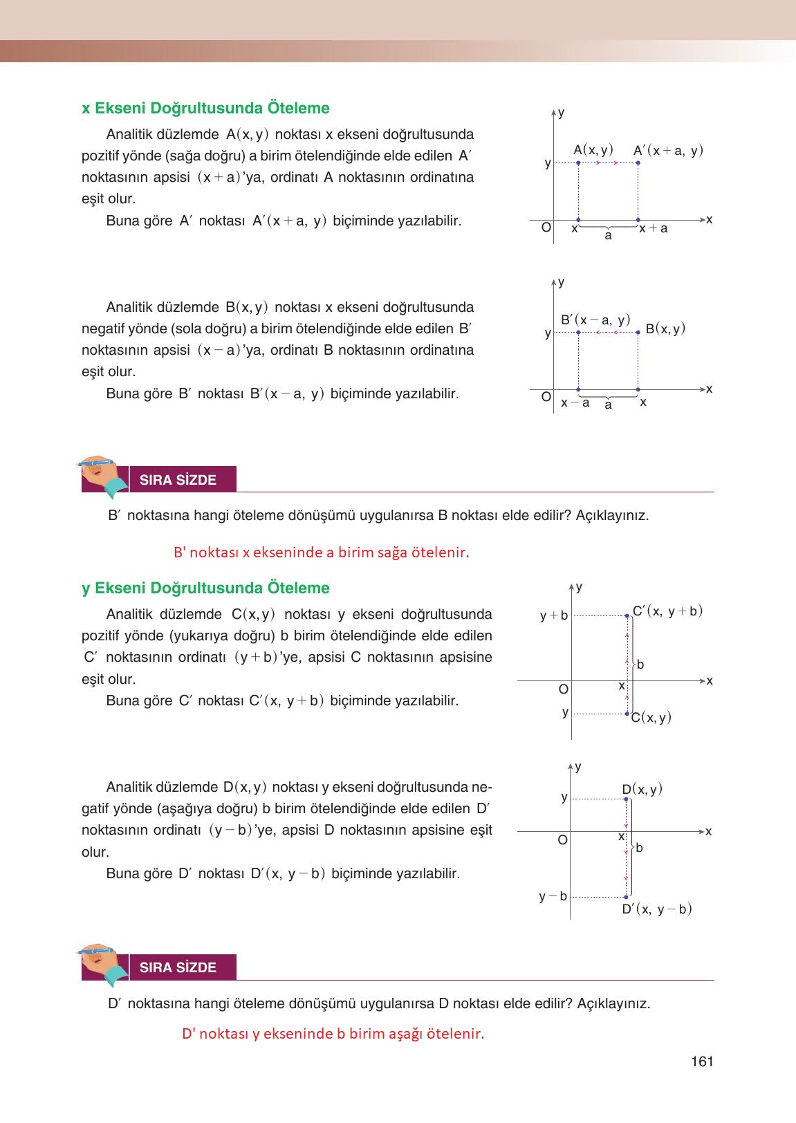 12. Sınıf Melis Yayınları Matematik Ders Kitabı Sayfa 161 Cevapları 12. Sınıf Melis Yayınları Matematik Ders Kitabı Sayfa 161 Cevapları