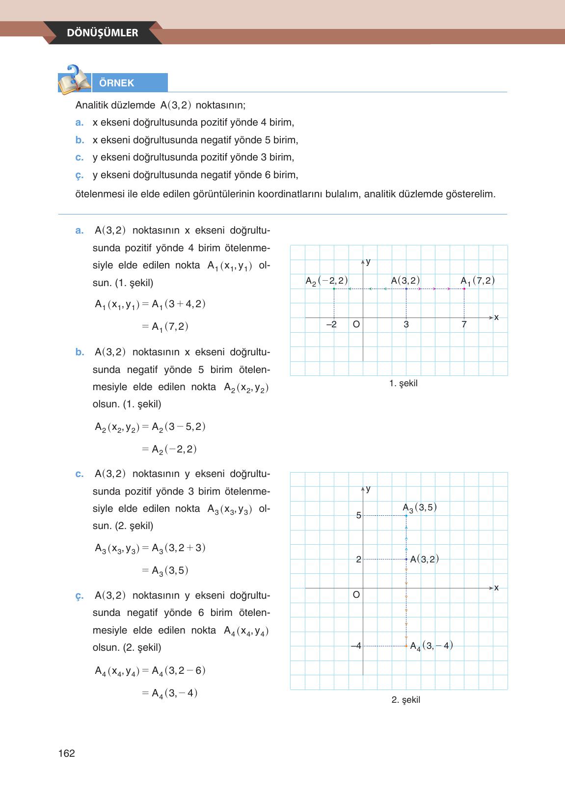 12. Sınıf Melis Yayınları Matematik Ders Kitabı Sayfa 162 Cevapları 12. Sınıf Melis Yayınları Matematik Ders Kitabı Sayfa 162 Cevapları