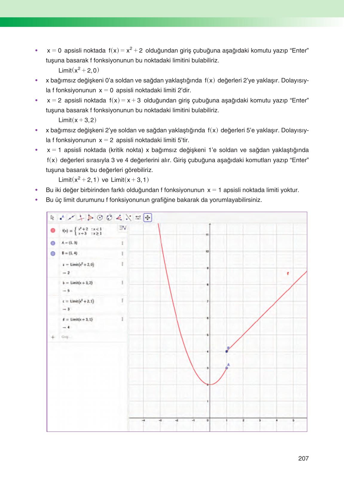 12. Sınıf Melis Yayınları Matematik Ders Kitabı Sayfa 207 Cevapları 12. Sınıf Melis Yayınları Matematik Ders Kitabı Sayfa 207 Cevapları