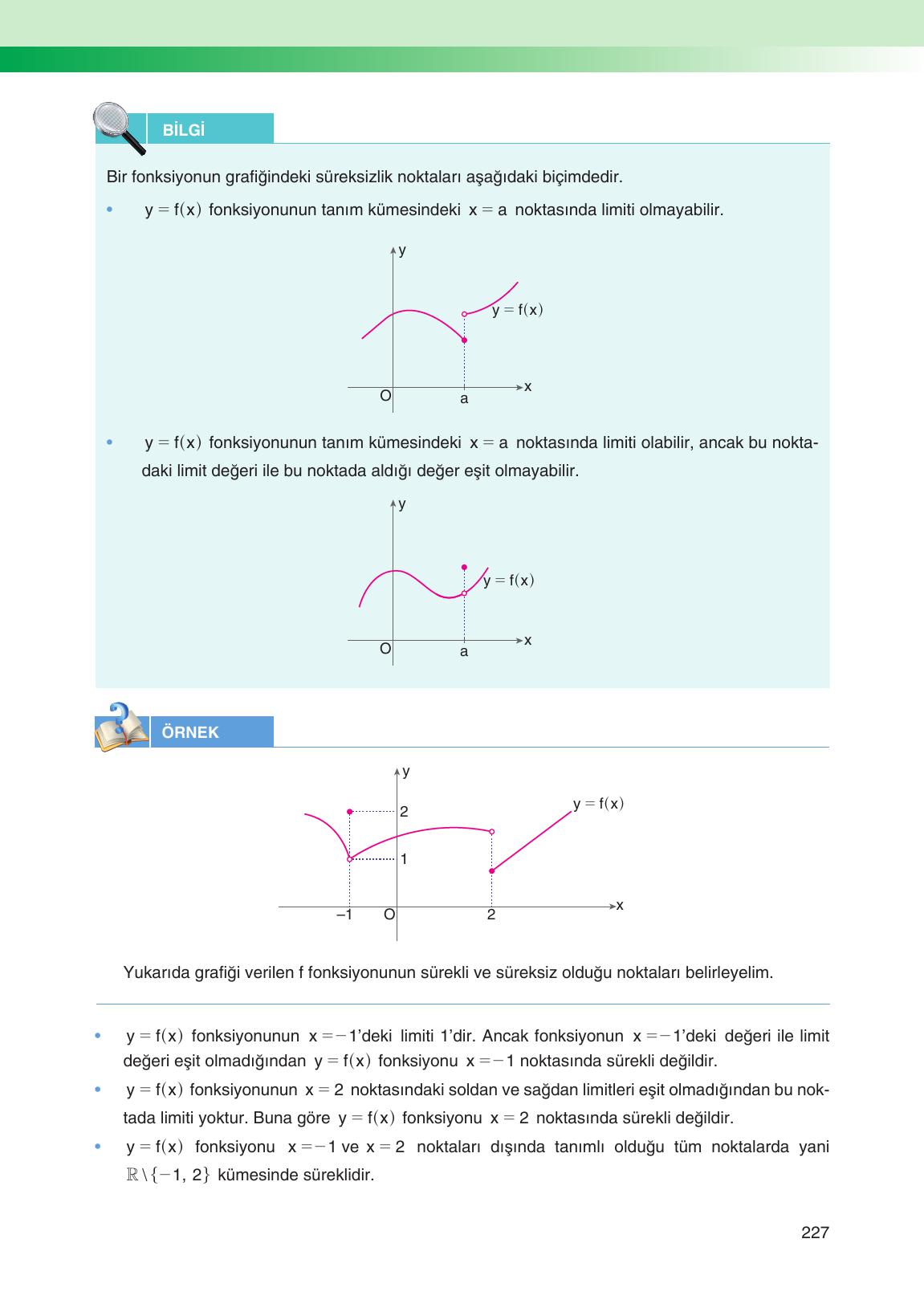 12. Sınıf Melis Yayınları Matematik Ders Kitabı Sayfa 227 Cevapları