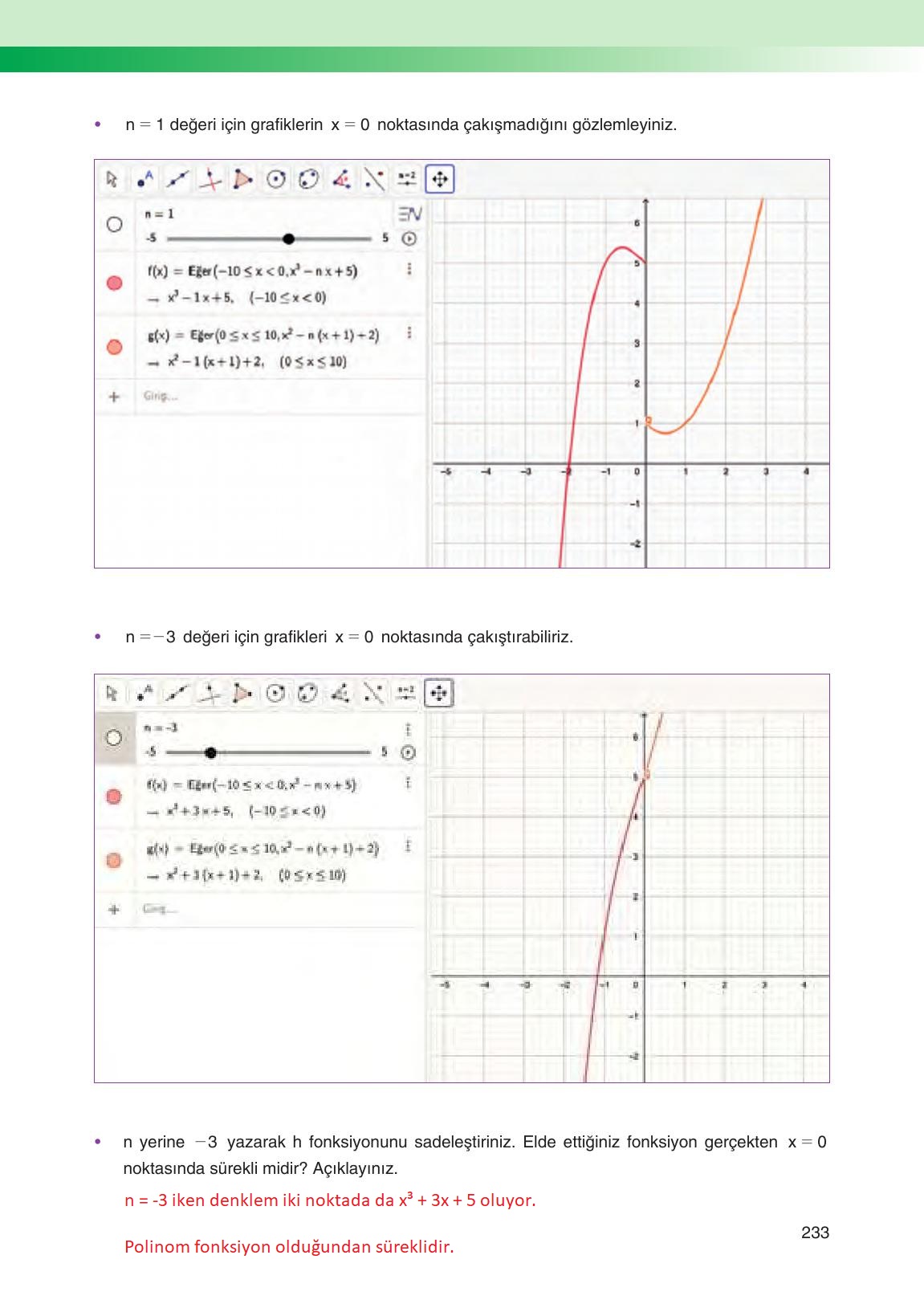 12. Sınıf Melis Yayınları Matematik Ders Kitabı Sayfa 233 Cevapları 12. Sınıf Melis Yayınları Matematik Ders Kitabı Sayfa 233 Cevapları