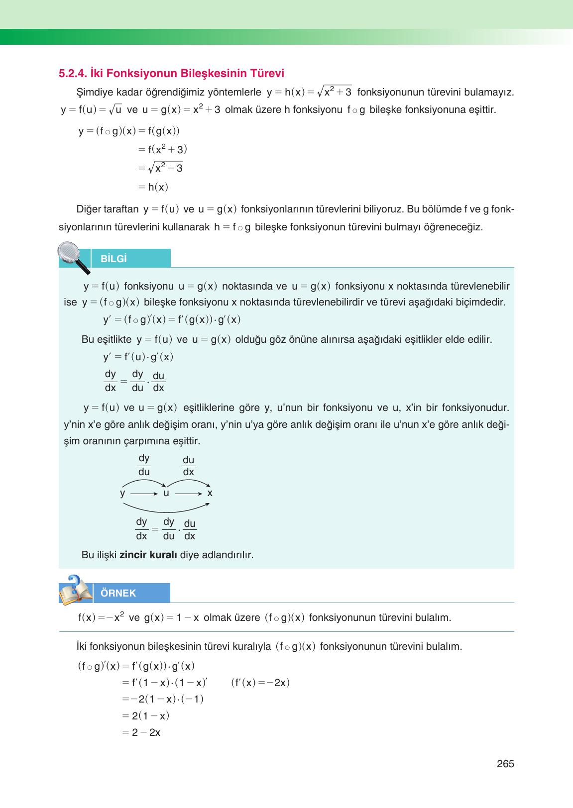 12. Sınıf Melis Yayınları Matematik Ders Kitabı Sayfa 265 Cevapları 12. Sınıf Melis Yayınları Matematik Ders Kitabı Sayfa 265 Cevapları