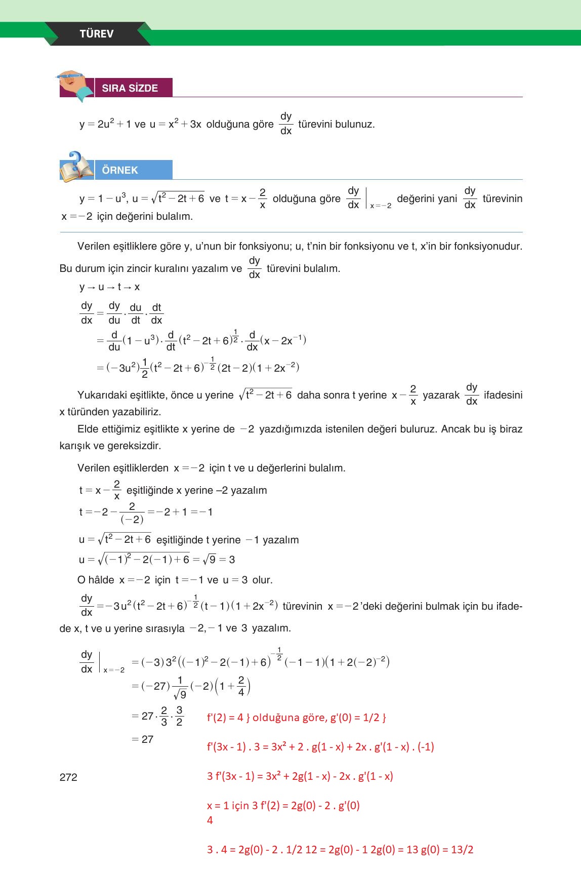 12. Sınıf Melis Yayınları Matematik Ders Kitabı Sayfa 272 Cevapları 12. Sınıf Melis Yayınları Matematik Ders Kitabı Sayfa 272 Cevapları