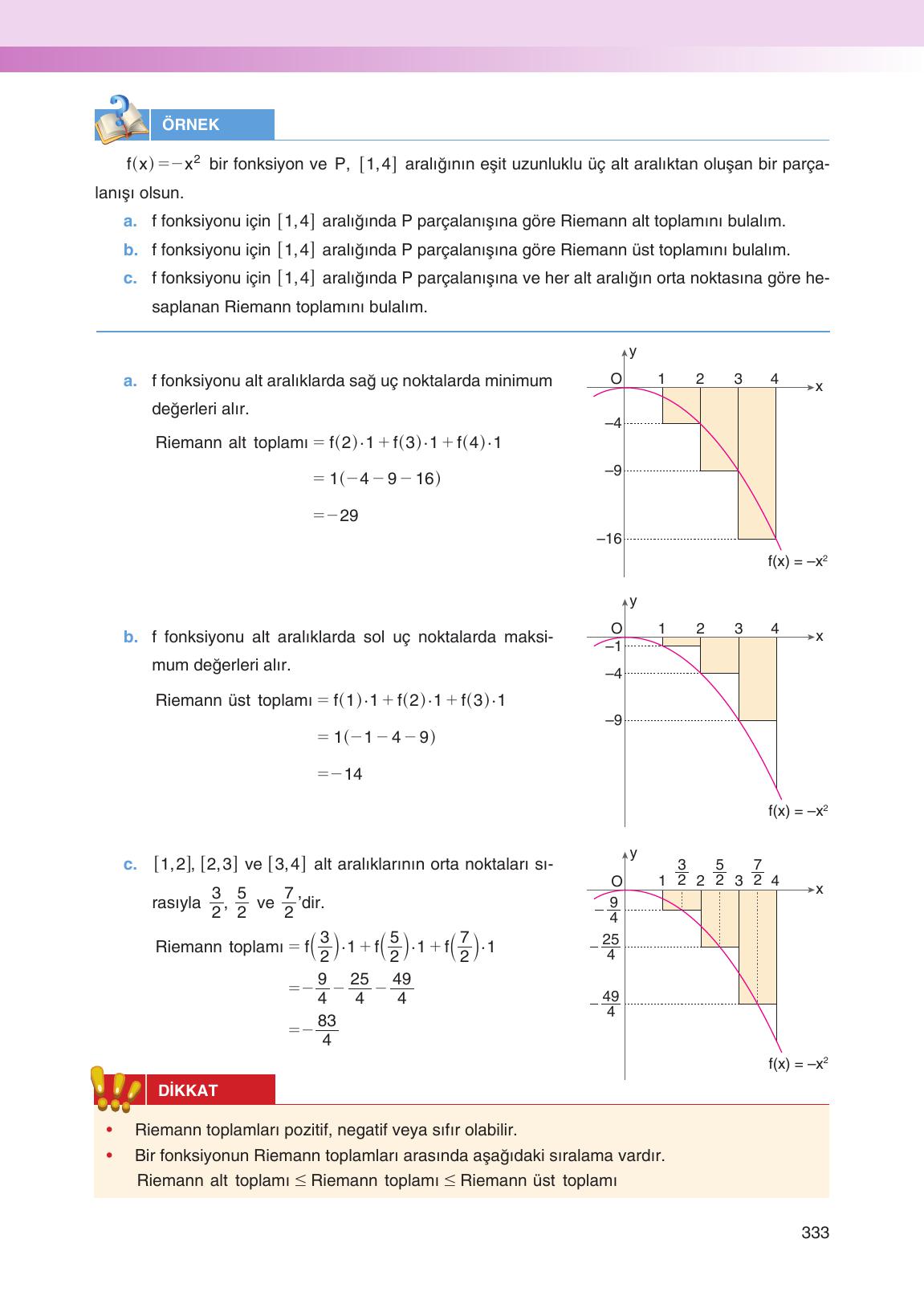 12. Sınıf Melis Yayınları Matematik Ders Kitabı Sayfa 333 Cevapları
