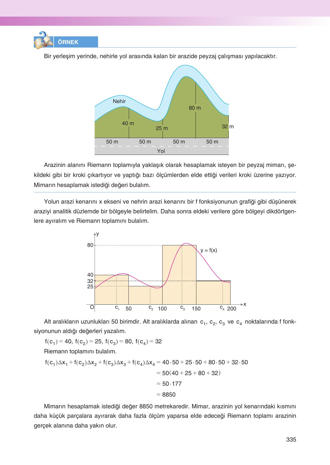 12. Sınıf Melis Yayınları Matematik Ders Kitabı Sayfa 335 Cevapları