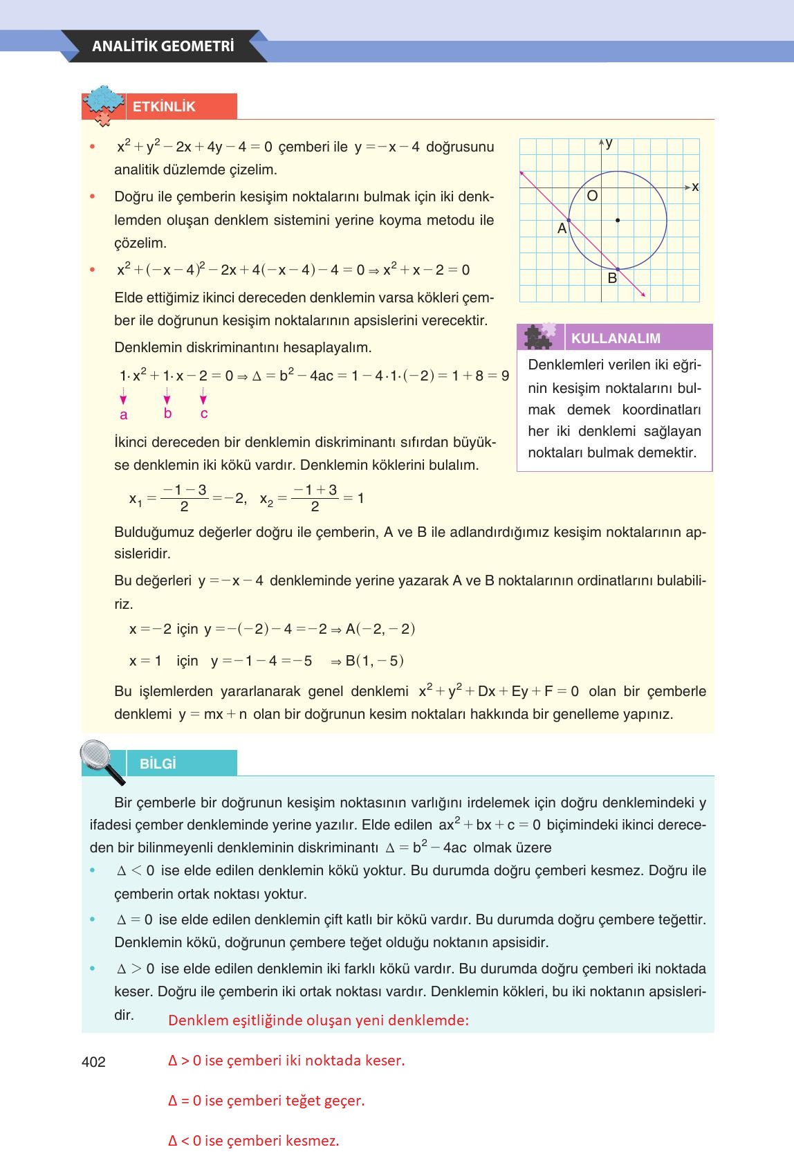 12. Sınıf Melis Yayınları Matematik Ders Kitabı Sayfa 402 Cevapları