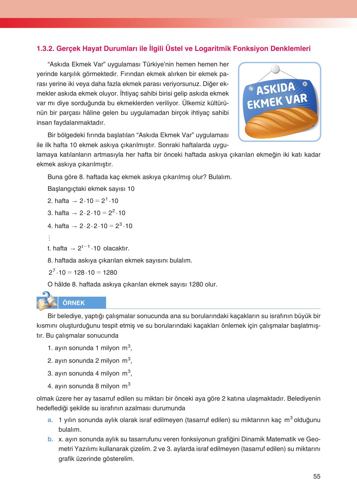 12. Sınıf Melis Yayınları Matematik Ders Kitabı Sayfa 55 Cevapları 12. Sınıf Melis Yayınları Matematik Ders Kitabı Sayfa 55 Cevapları