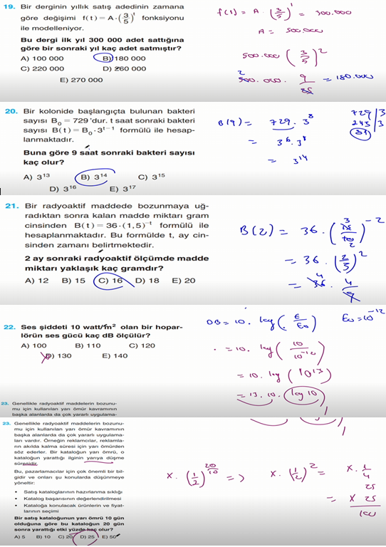 12. Sınıf Melis Yayınları Matematik Ders Kitabı Sayfa 74 Cevapları