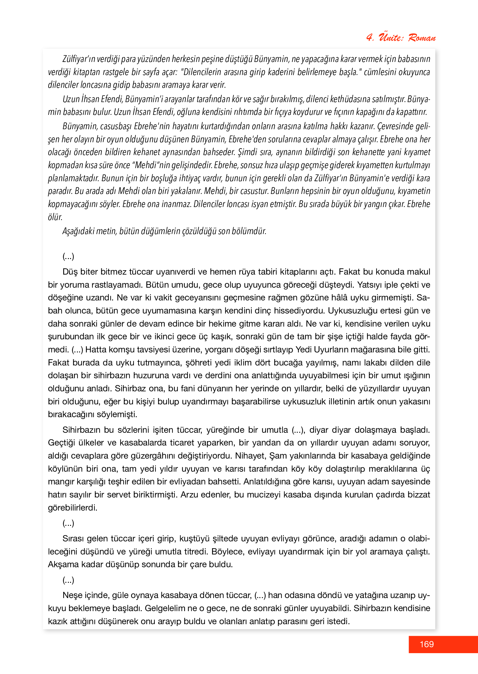 12. Sınıf Melis Yayınları Türk Dili Ve Edebiyatı Ders Kitabı Sayfa 169 Cevapları 12. Sınıf Melis Yayınları Türk Dili Ve Edebiyatı Ders Kitabı Sayfa 169 Cevapları