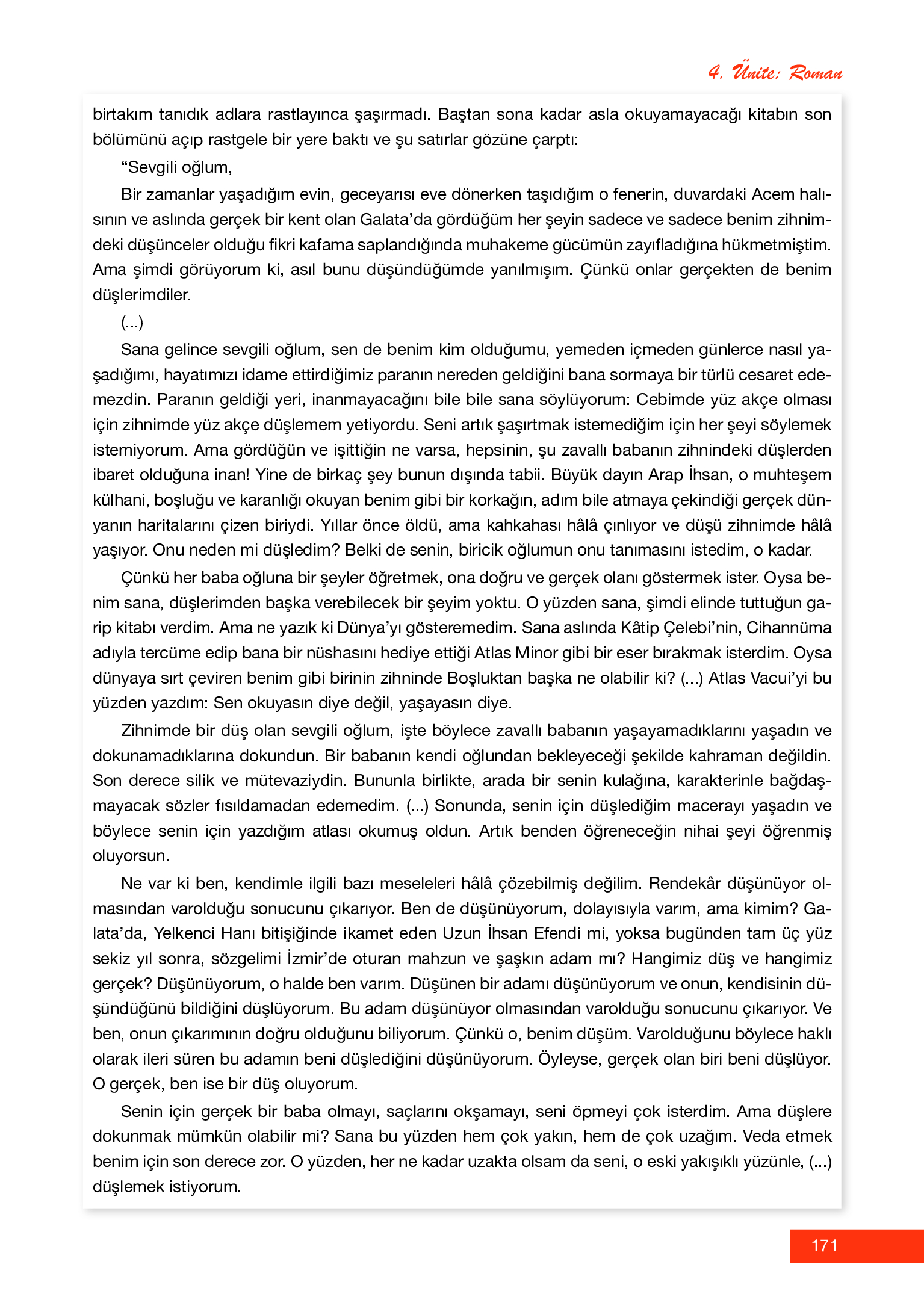12. Sınıf Melis Yayınları Türk Dili Ve Edebiyatı Ders Kitabı Sayfa 171 Cevapları