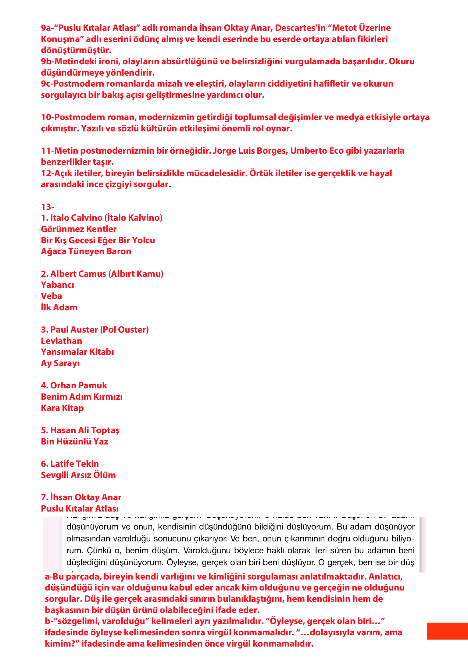 12. Sınıf Melis Yayınları Türk Dili Ve Edebiyatı Ders Kitabı Sayfa 175 Cevapları 12. Sınıf Melis Yayınları Türk Dili Ve Edebiyatı Ders Kitabı Sayfa 175 Cevapları