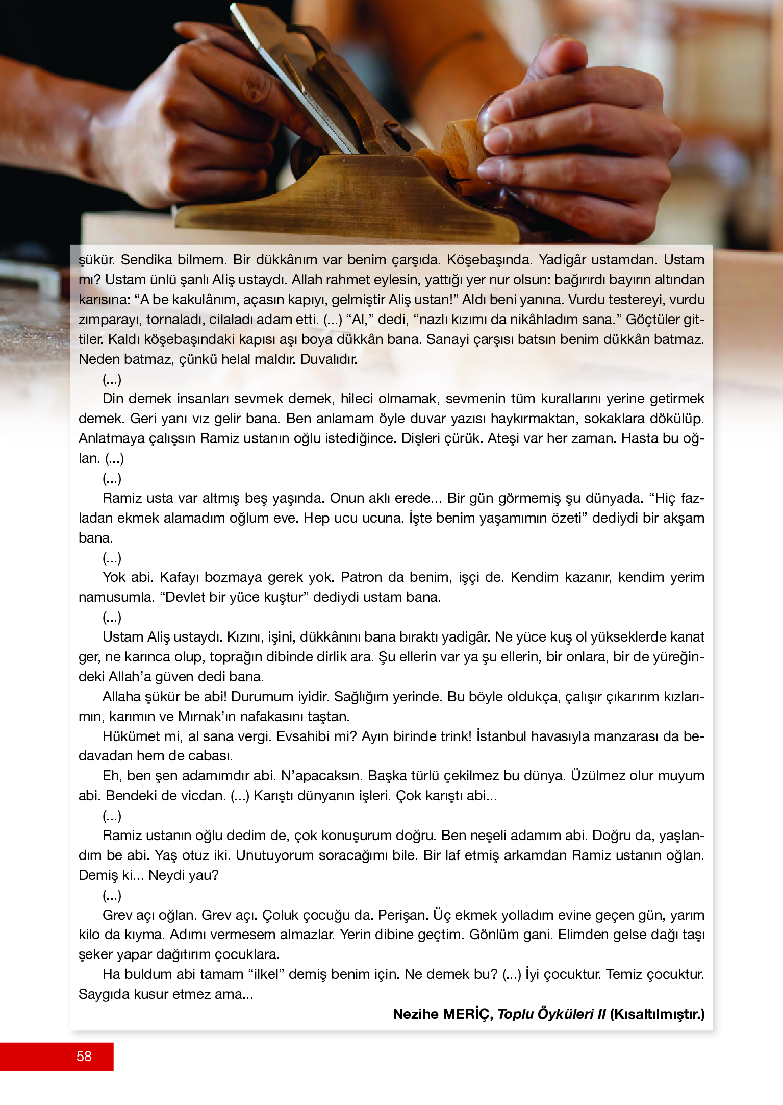 12. Sınıf Melis Yayınları Türk Dili Ve Edebiyatı Ders Kitabı Sayfa 58 Cevapları 12. Sınıf Melis Yayınları Türk Dili Ve Edebiyatı Ders Kitabı Sayfa 58 Cevapları