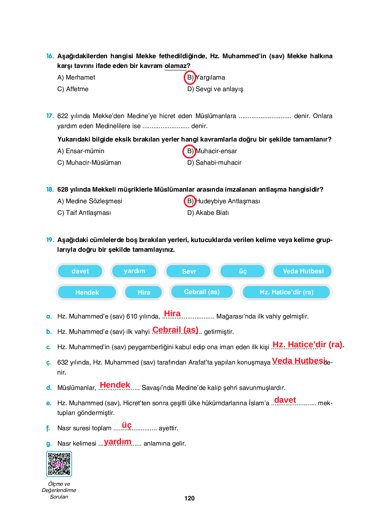 6. Sınıf Sdr Dikey Yayıncılık Din Kültürü Ve Ahlak Bilgisi Ders Kitabı Sayfa 120 Cevapları 6. Sınıf Sdr Dikey Yayıncılık Din Kültürü Ve Ahlak Bilgisi Ders Kitabı Sayfa 120 Cevapları
