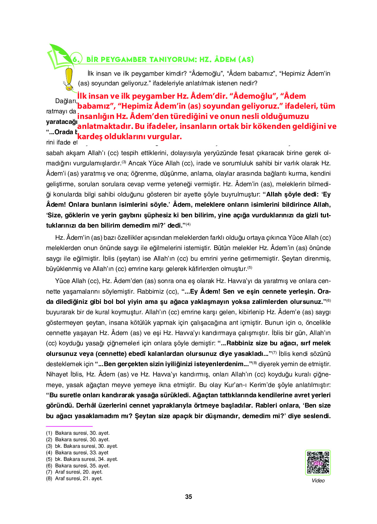 6. Sınıf Sdr Dikey Yayıncılık Din Kültürü Ve Ahlak Bilgisi Ders Kitabı Sayfa 35 Cevapları 6. Sınıf Sdr Dikey Yayıncılık Din Kültürü Ve Ahlak Bilgisi Ders Kitabı Sayfa 35 Cevapları