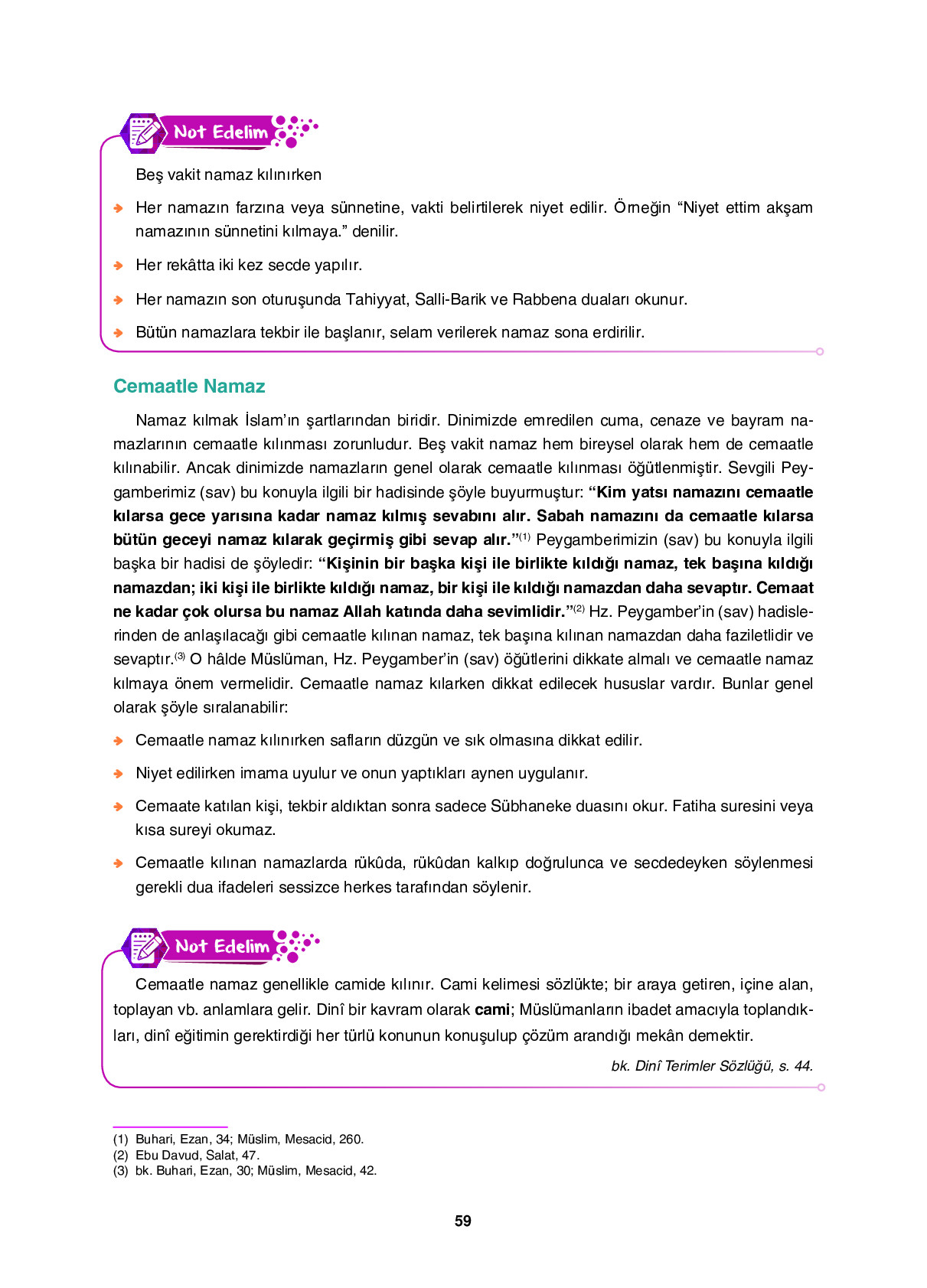 6. Sınıf Sdr Dikey Yayıncılık Din Kültürü Ve Ahlak Bilgisi Ders Kitabı Sayfa 59 Cevapları 6. Sınıf Sdr Dikey Yayıncılık Din Kültürü Ve Ahlak Bilgisi Ders Kitabı Sayfa 59 Cevapları