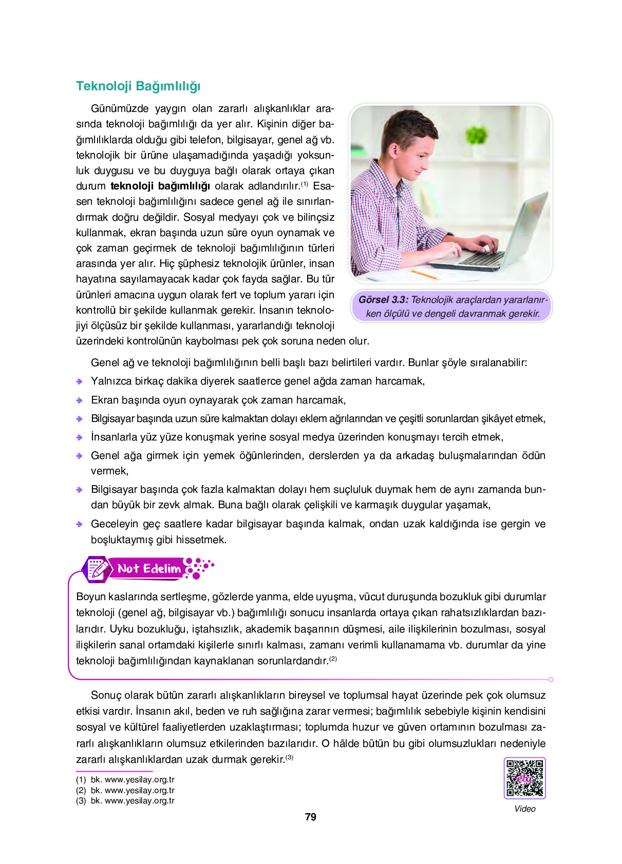 6. Sınıf Sdr Dikey Yayıncılık Din Kültürü Ve Ahlak Bilgisi Ders Kitabı Sayfa 79 Cevapları