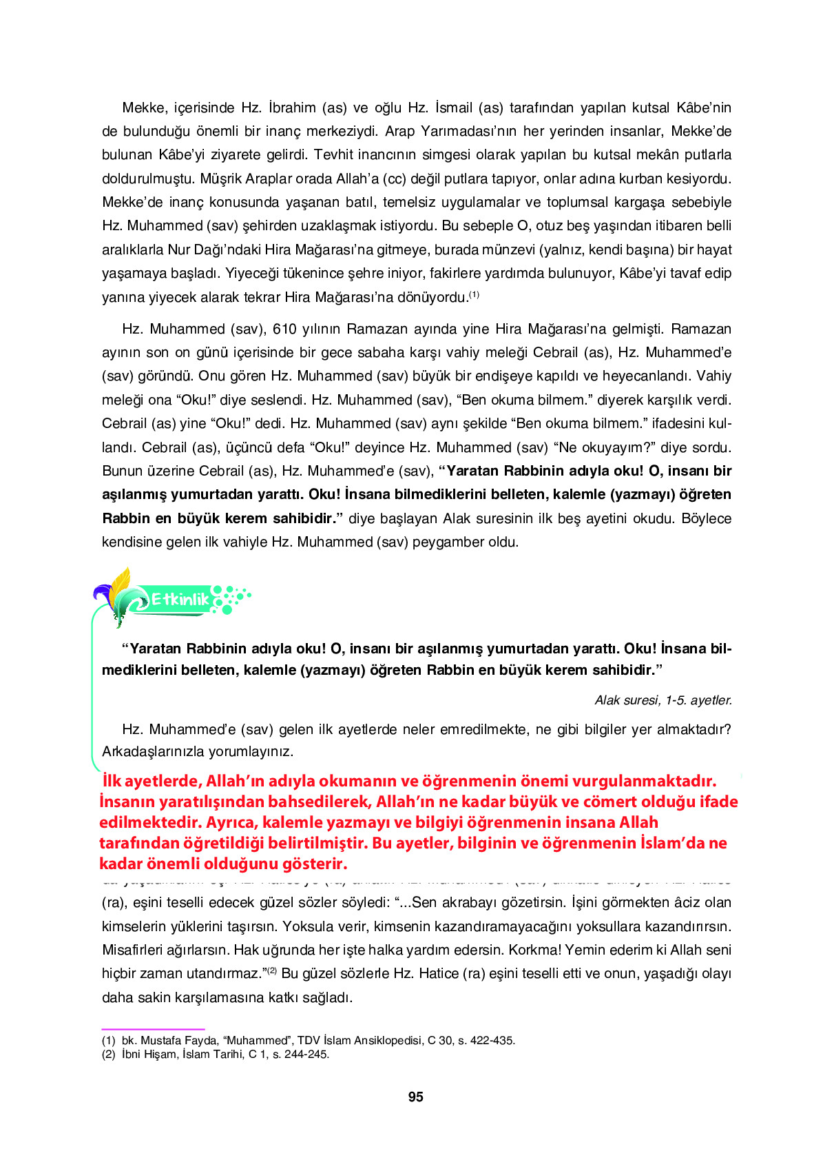 6. Sınıf Sdr Dikey Yayıncılık Din Kültürü Ve Ahlak Bilgisi Ders Kitabı Sayfa 95 Cevapları 6. Sınıf Sdr Dikey Yayıncılık Din Kültürü Ve Ahlak Bilgisi Ders Kitabı Sayfa 95 Cevapları