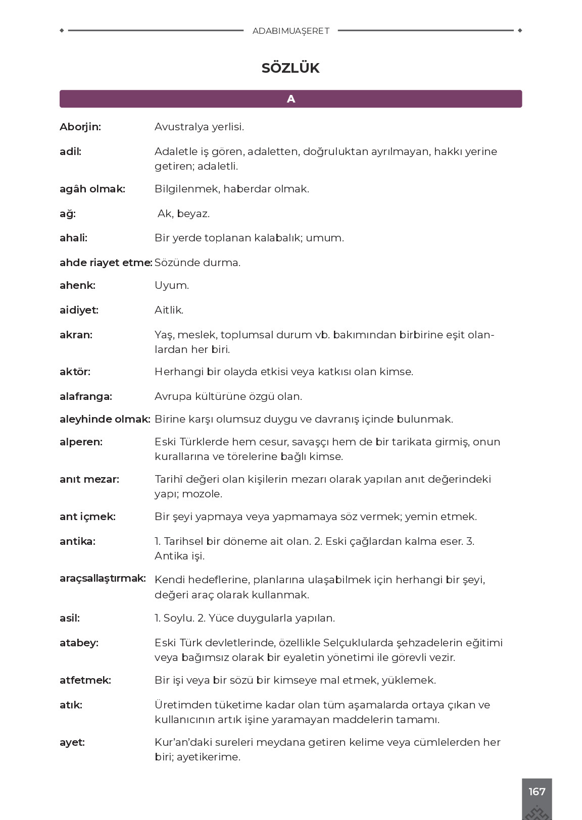 9. Sınıf Meb Yayınları Adabımuaşeret Ders Kitabı Sayfa 167 Cevapları 9. Sınıf Meb Yayınları Adabımuaşeret Ders Kitabı Sayfa 167 Cevapları