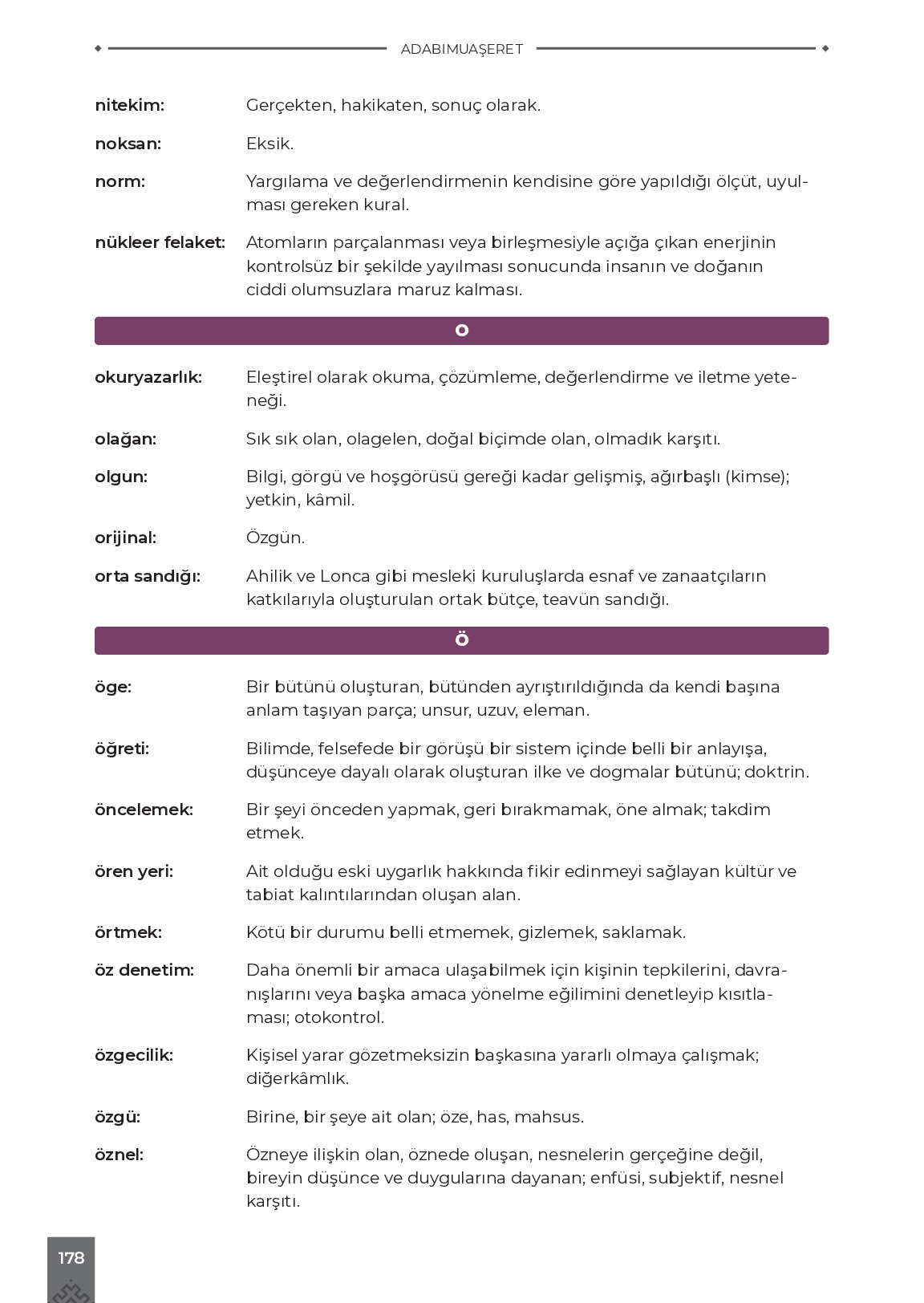 9. Sınıf Meb Yayınları Adabımuaşeret Ders Kitabı Sayfa 178 Cevapları 9. Sınıf Meb Yayınları Adabımuaşeret Ders Kitabı Sayfa 178 Cevapları