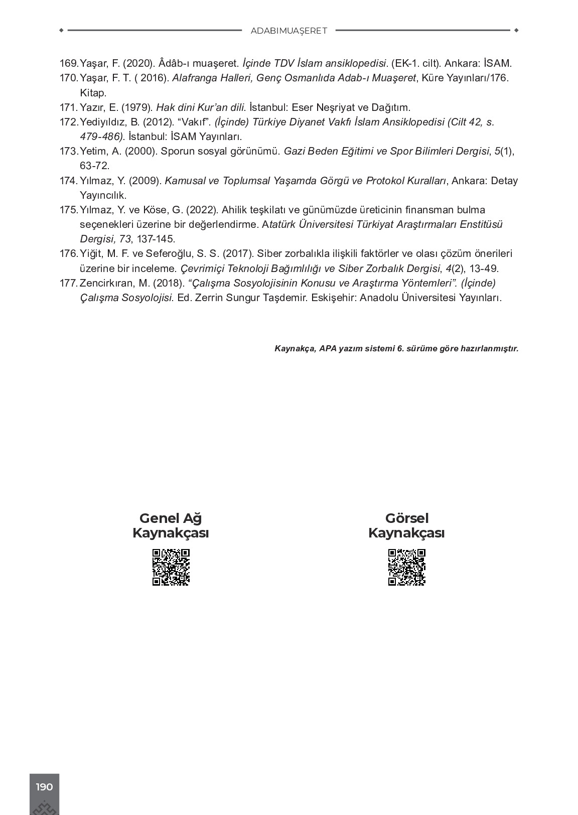 9. Sınıf Meb Yayınları Adabımuaşeret Ders Kitabı Sayfa 190 Cevapları 9. Sınıf Meb Yayınları Adabımuaşeret Ders Kitabı Sayfa 190 Cevapları