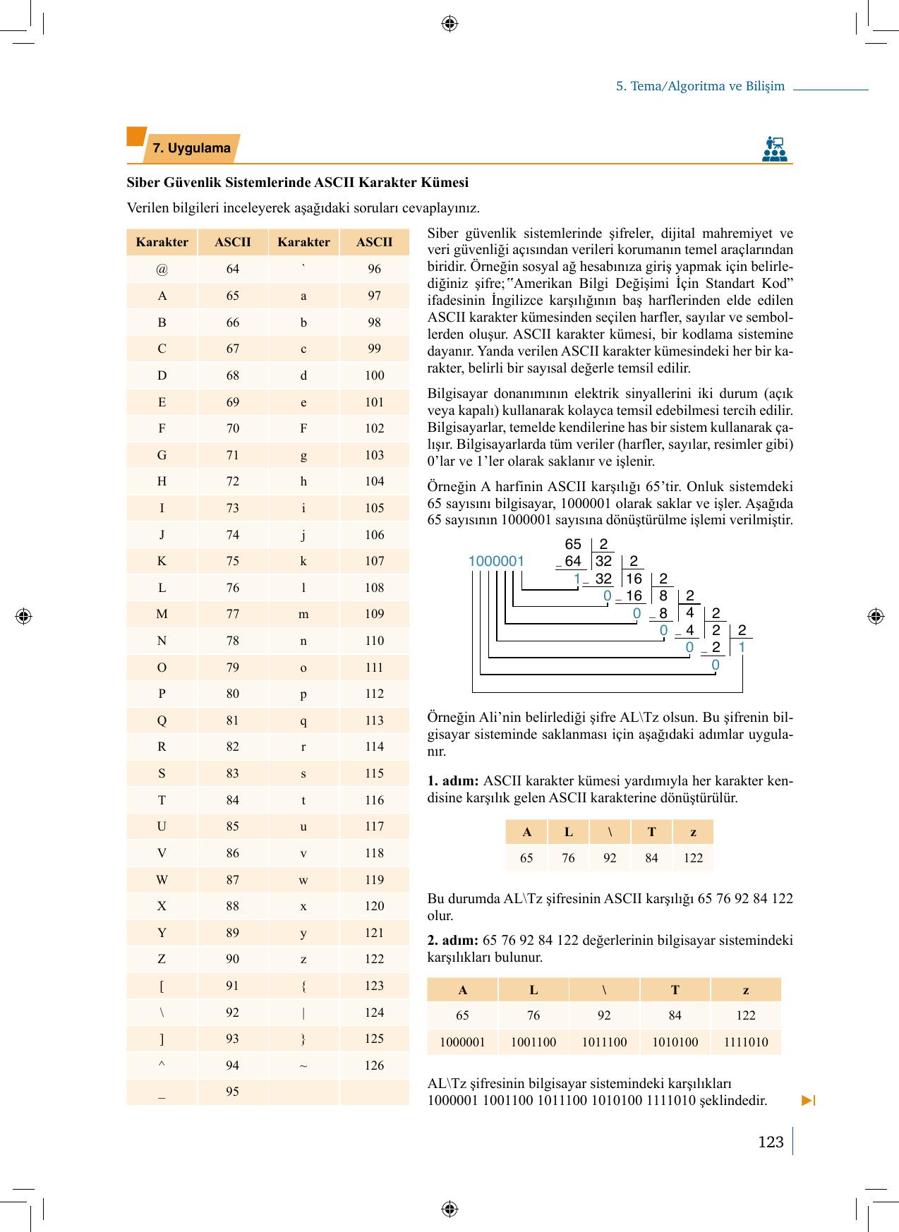 9. Sınıf Meb Yayınları Matematik 2. Kitap Ders Kitabı Sayfa 123 Cevapları