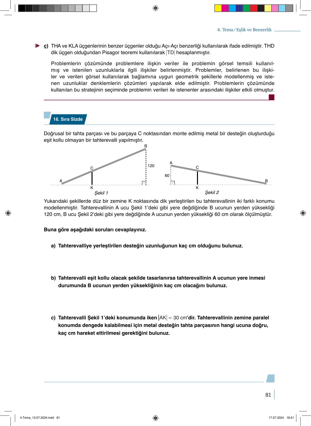 9. Sınıf Meb Yayınları Matematik 2. Kitap Ders Kitabı Sayfa 81 Cevapları