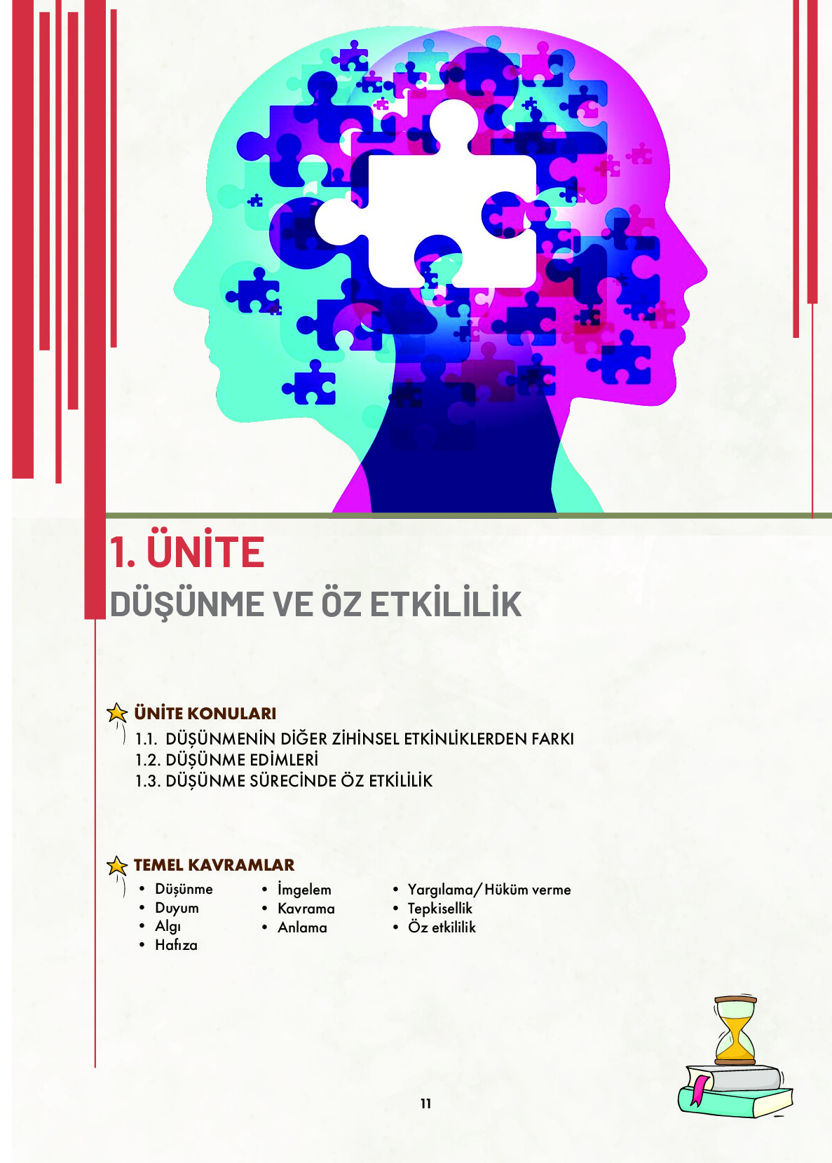 9. Sınıf Meb Yayınları Ortaöğretim Düşünme Eğitimi Ders Kitabı Sayfa 11 Cevapları