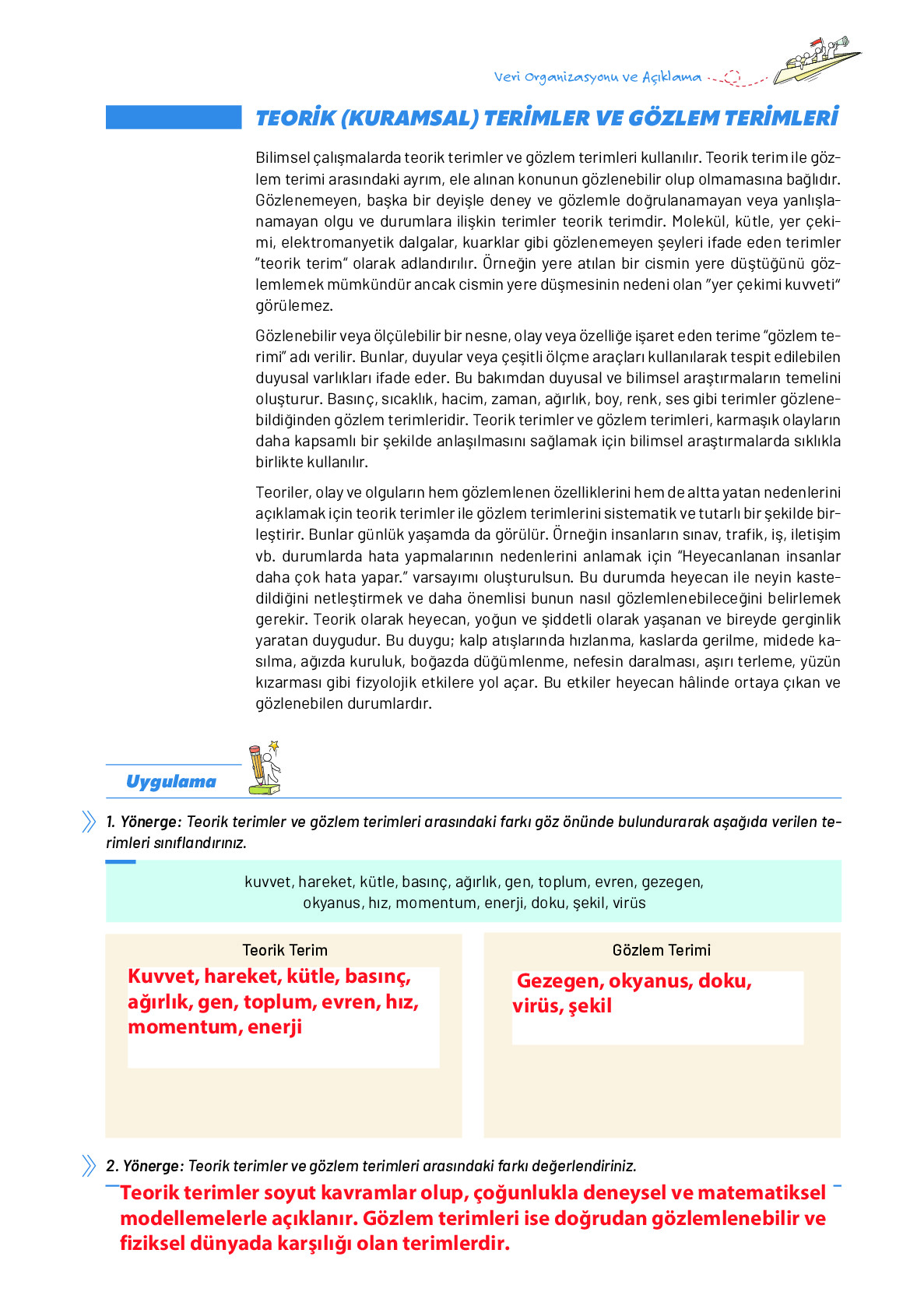 9. Sınıf Meb Yayınları Ortaöğretim Düşünme Eğitimi Ders Kitabı Sayfa 113 Cevapları
