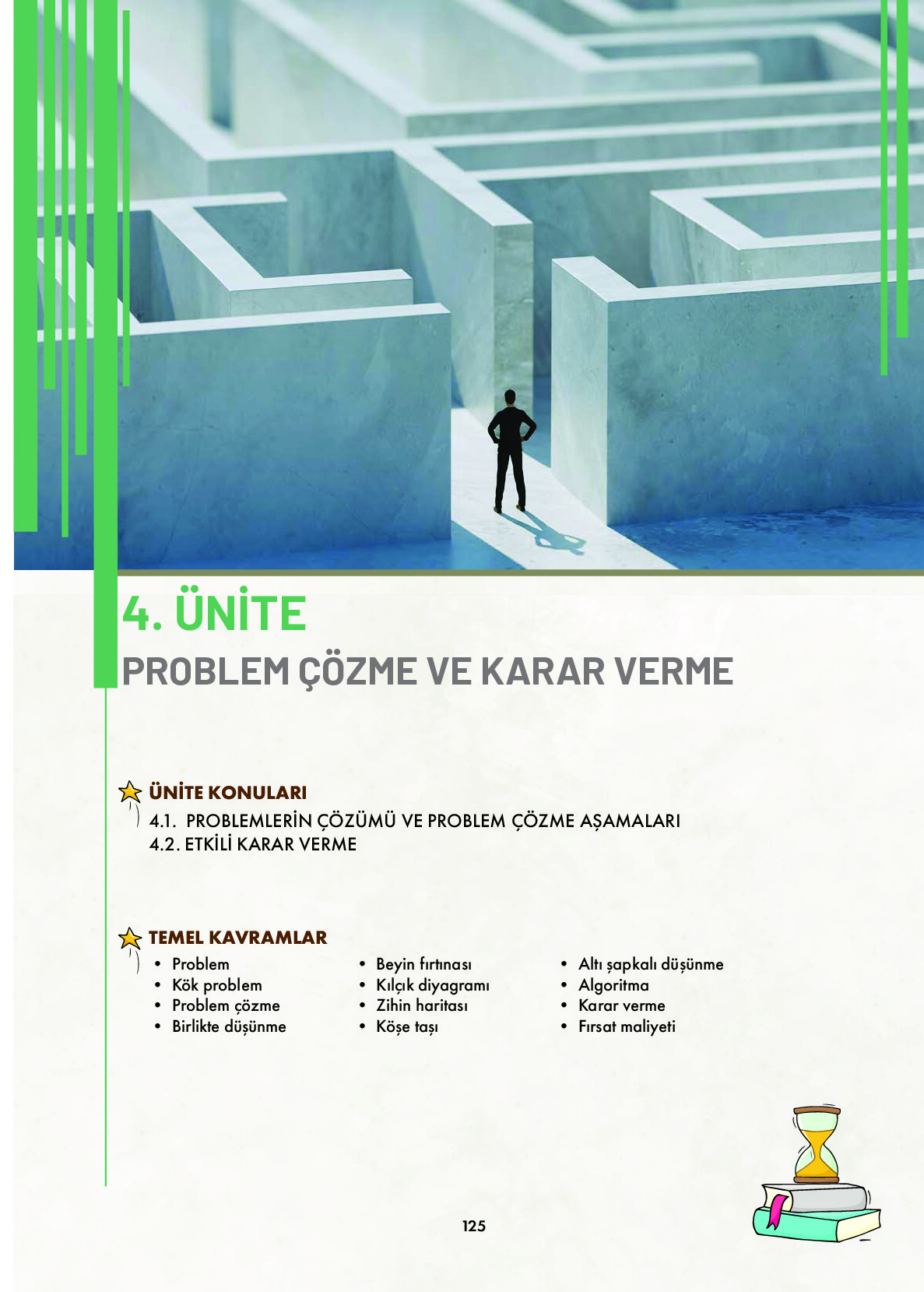 9. Sınıf Meb Yayınları Ortaöğretim Düşünme Eğitimi Ders Kitabı Sayfa 125 Cevapları
