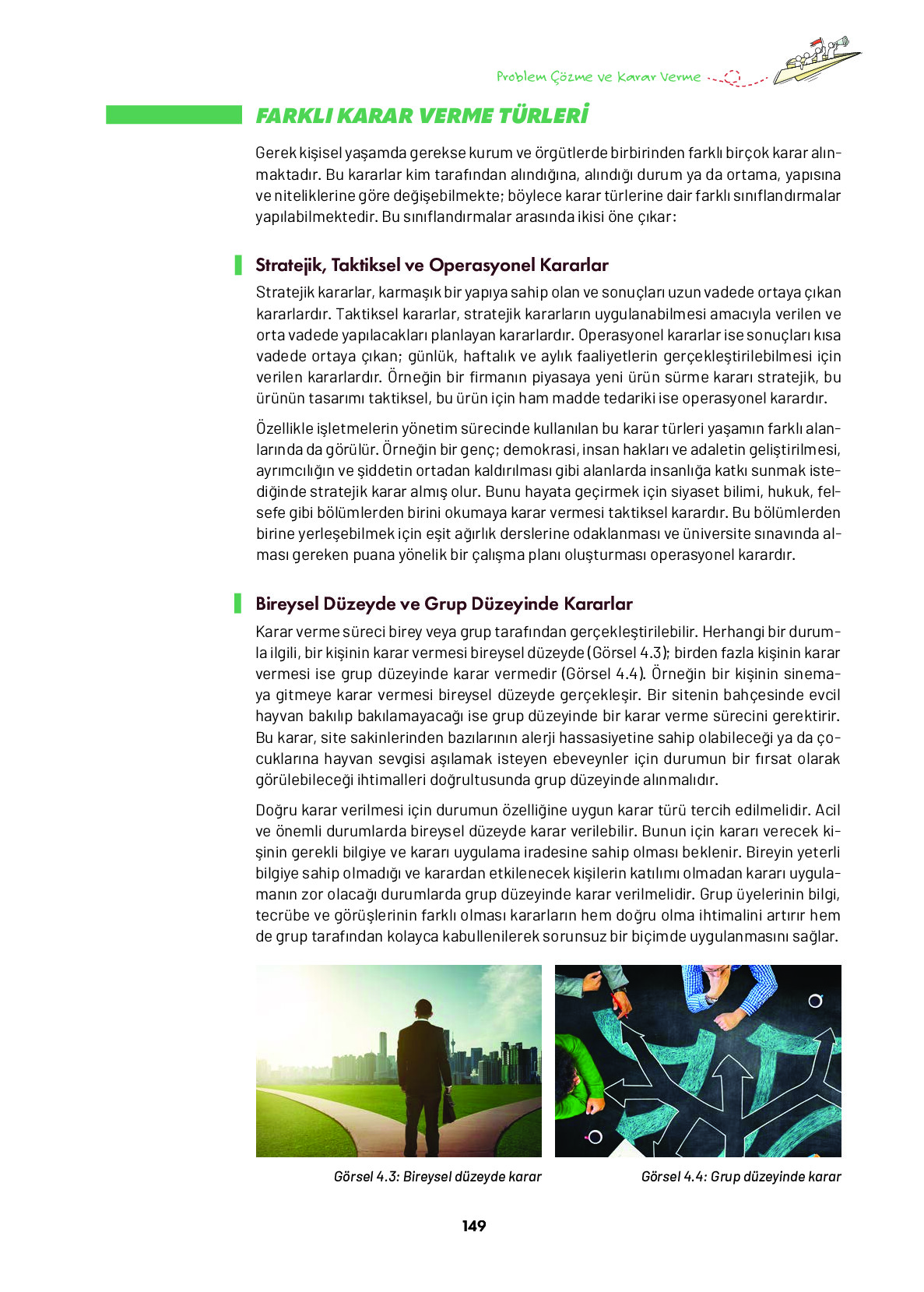 9. Sınıf Meb Yayınları Ortaöğretim Düşünme Eğitimi Ders Kitabı Sayfa 149 Cevapları