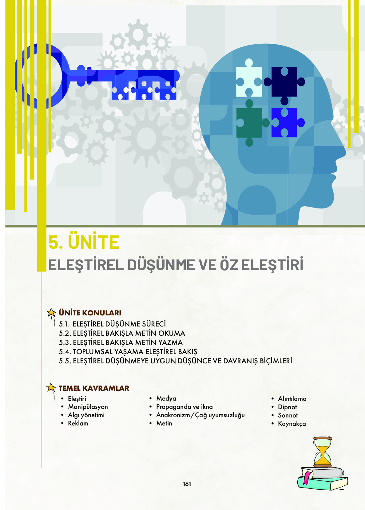 9. Sınıf Meb Yayınları Ortaöğretim Düşünme Eğitimi Ders Kitabı Sayfa 161 Cevapları