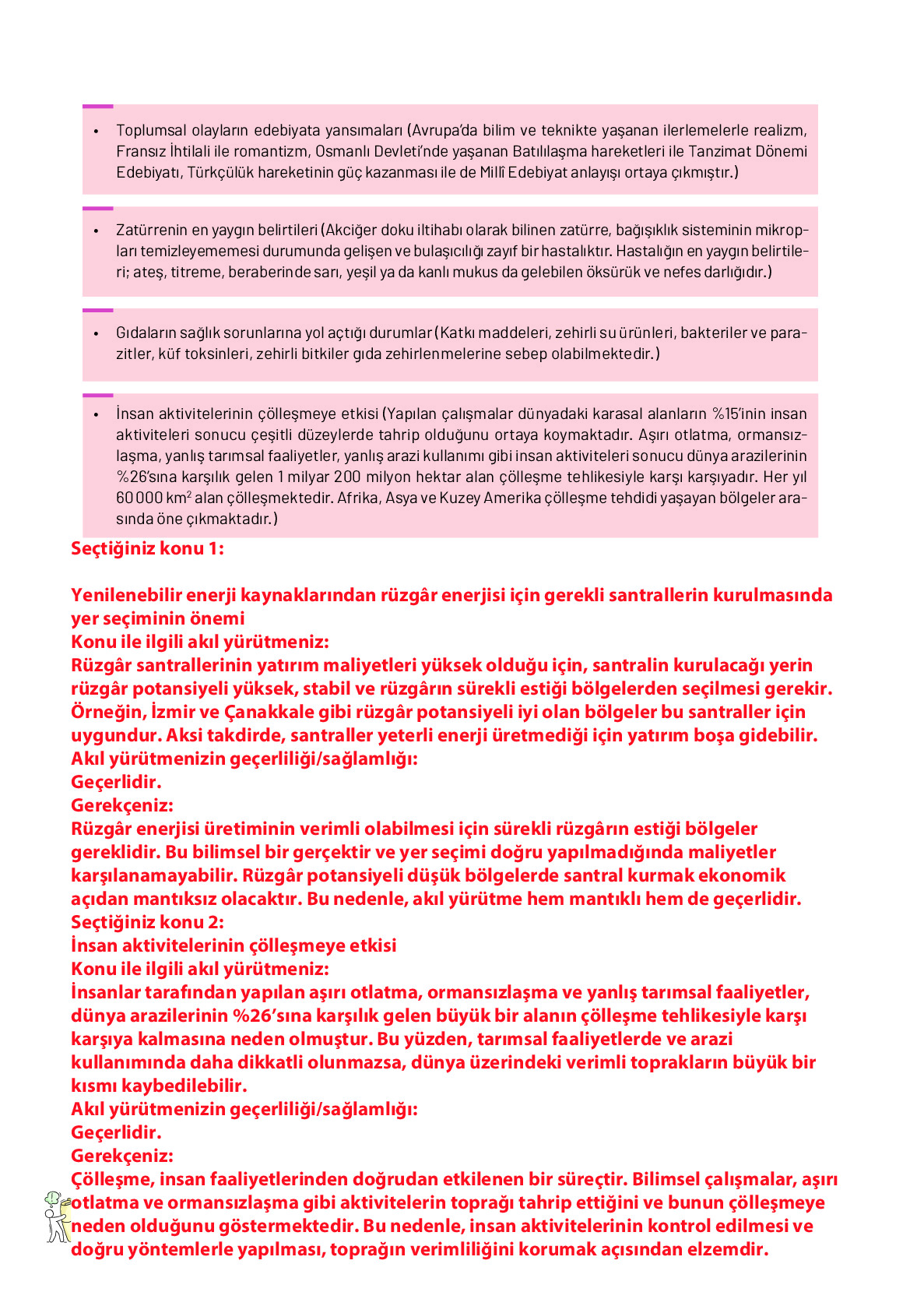 9. Sınıf Meb Yayınları Ortaöğretim Düşünme Eğitimi Ders Kitabı Sayfa 62 Cevapları