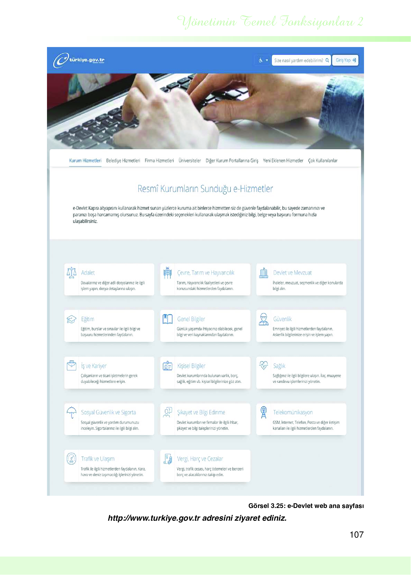9. Sınıf Meb Yayınları Yönetim Bilimi Ders Kitabı Sayfa 107 Cevapları