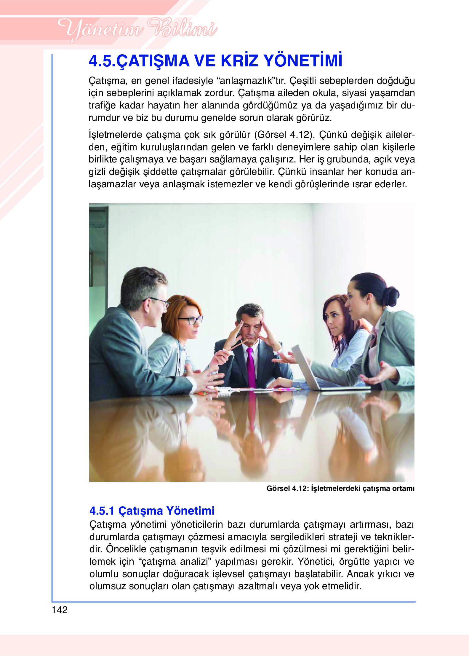 9. Sınıf Meb Yayınları Yönetim Bilimi Ders Kitabı Sayfa 142 Cevapları