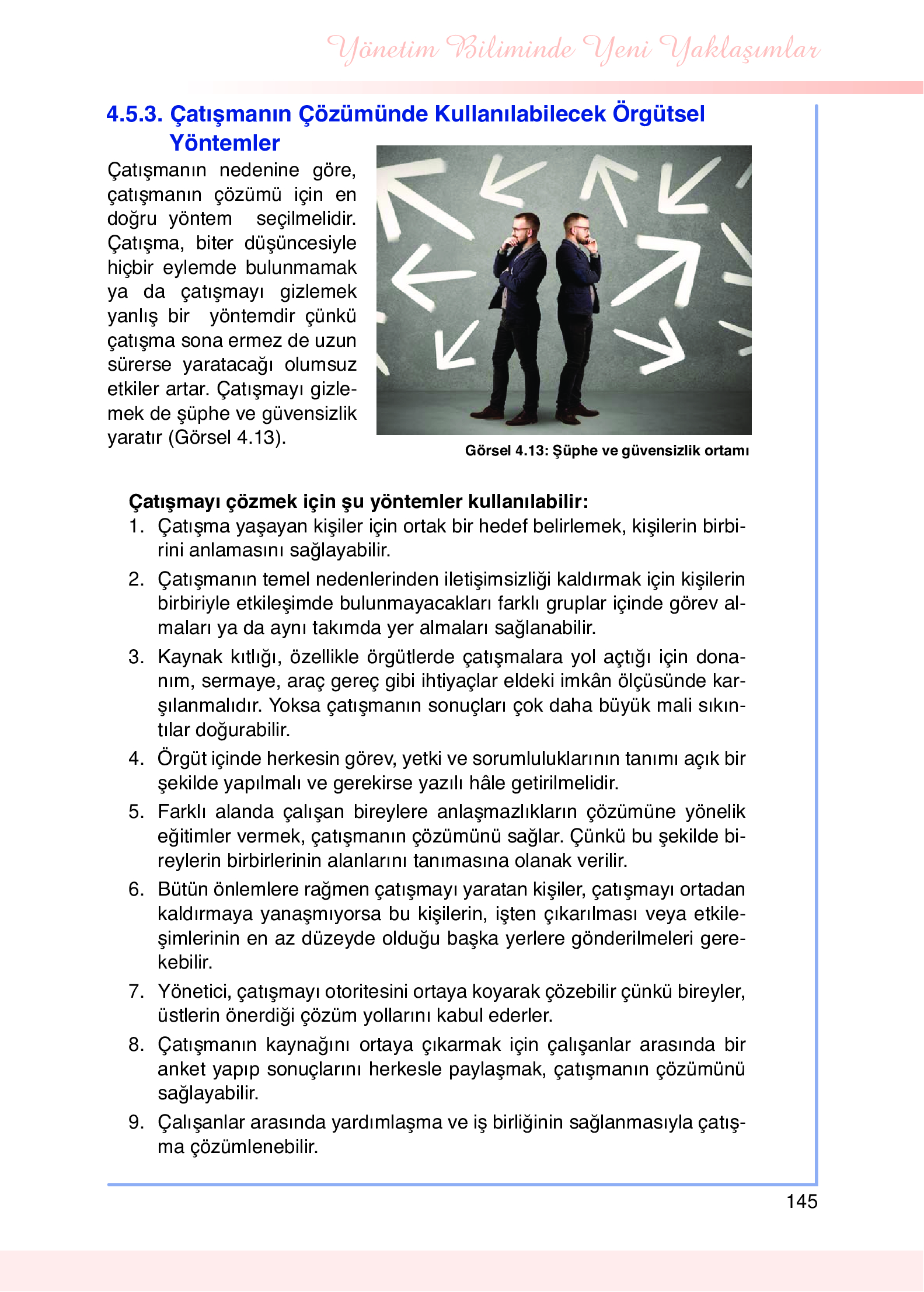 9. Sınıf Meb Yayınları Yönetim Bilimi Ders Kitabı Sayfa 145 Cevapları