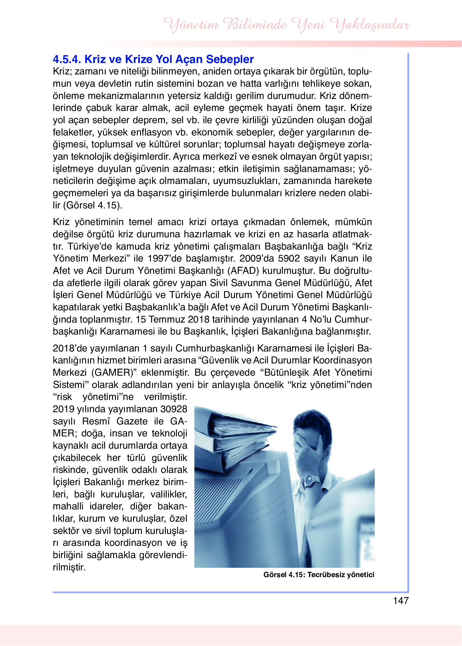 9. Sınıf Meb Yayınları Yönetim Bilimi Ders Kitabı Sayfa 147 Cevapları