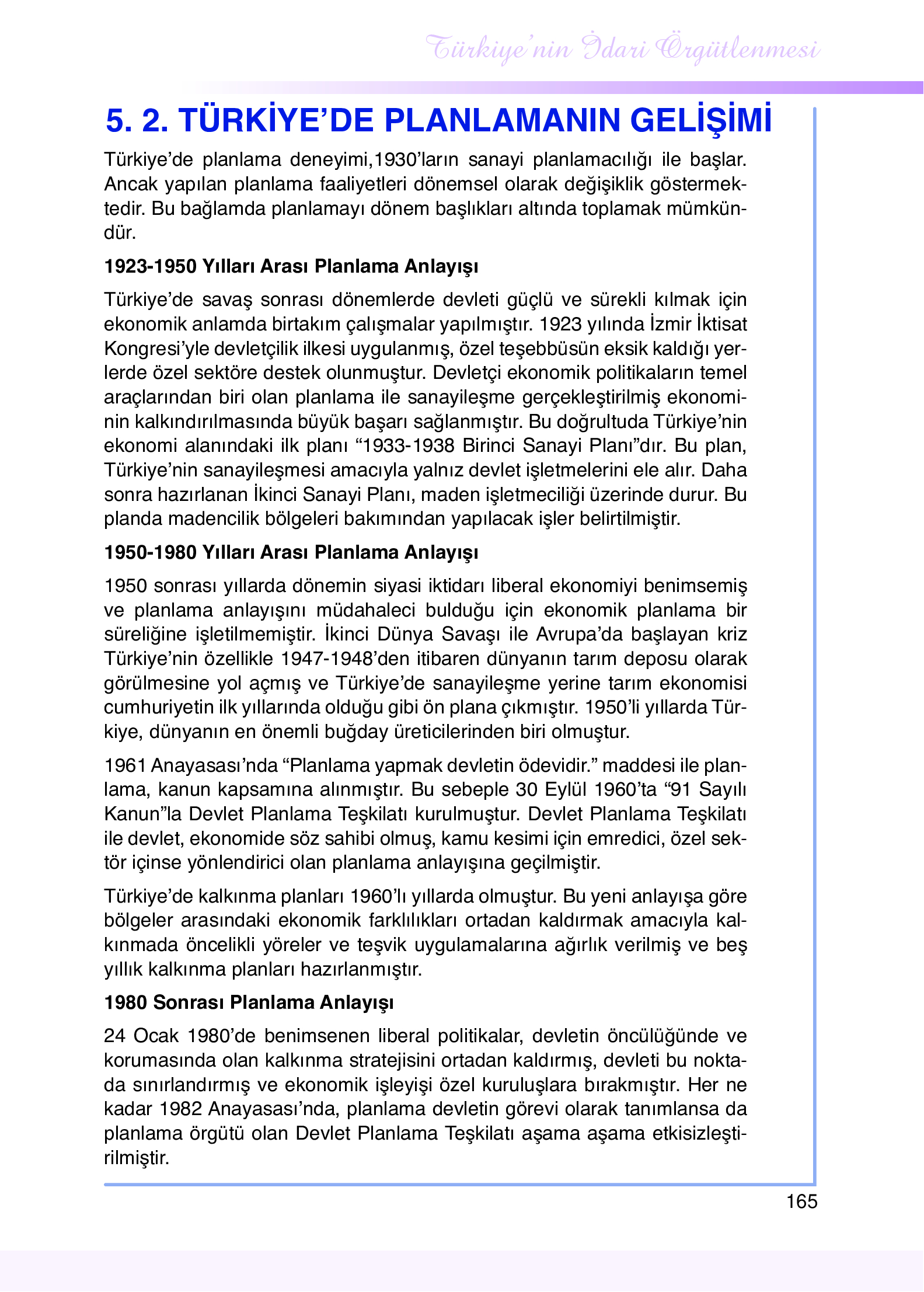 9. Sınıf Meb Yayınları Yönetim Bilimi Ders Kitabı Sayfa 165 Cevapları 9. Sınıf Meb Yayınları Yönetim Bilimi Ders Kitabı Sayfa 165 Cevapları