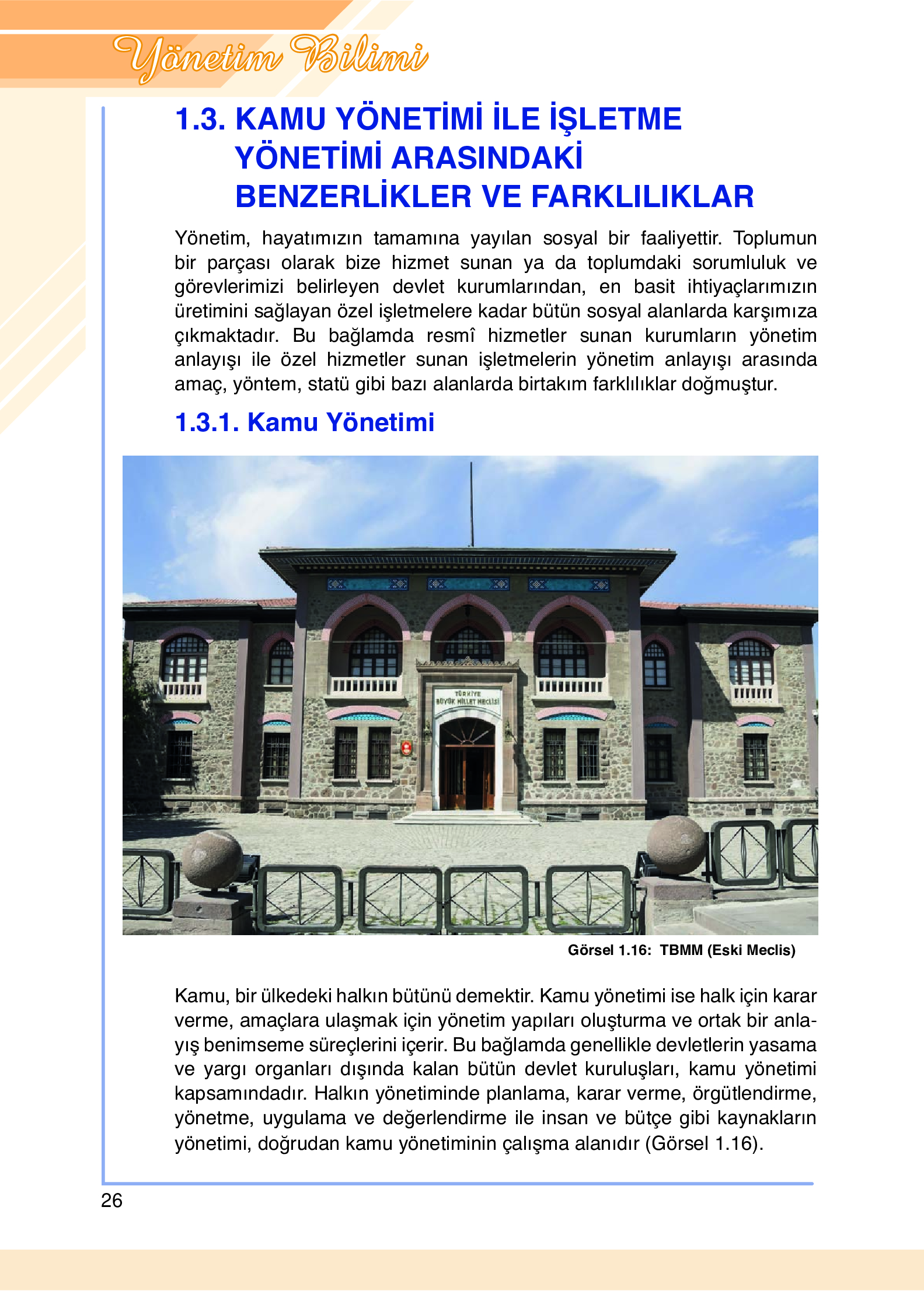 9. Sınıf Meb Yayınları Yönetim Bilimi Ders Kitabı Sayfa 26 Cevapları 9. Sınıf Meb Yayınları Yönetim Bilimi Ders Kitabı Sayfa 26 Cevapları
