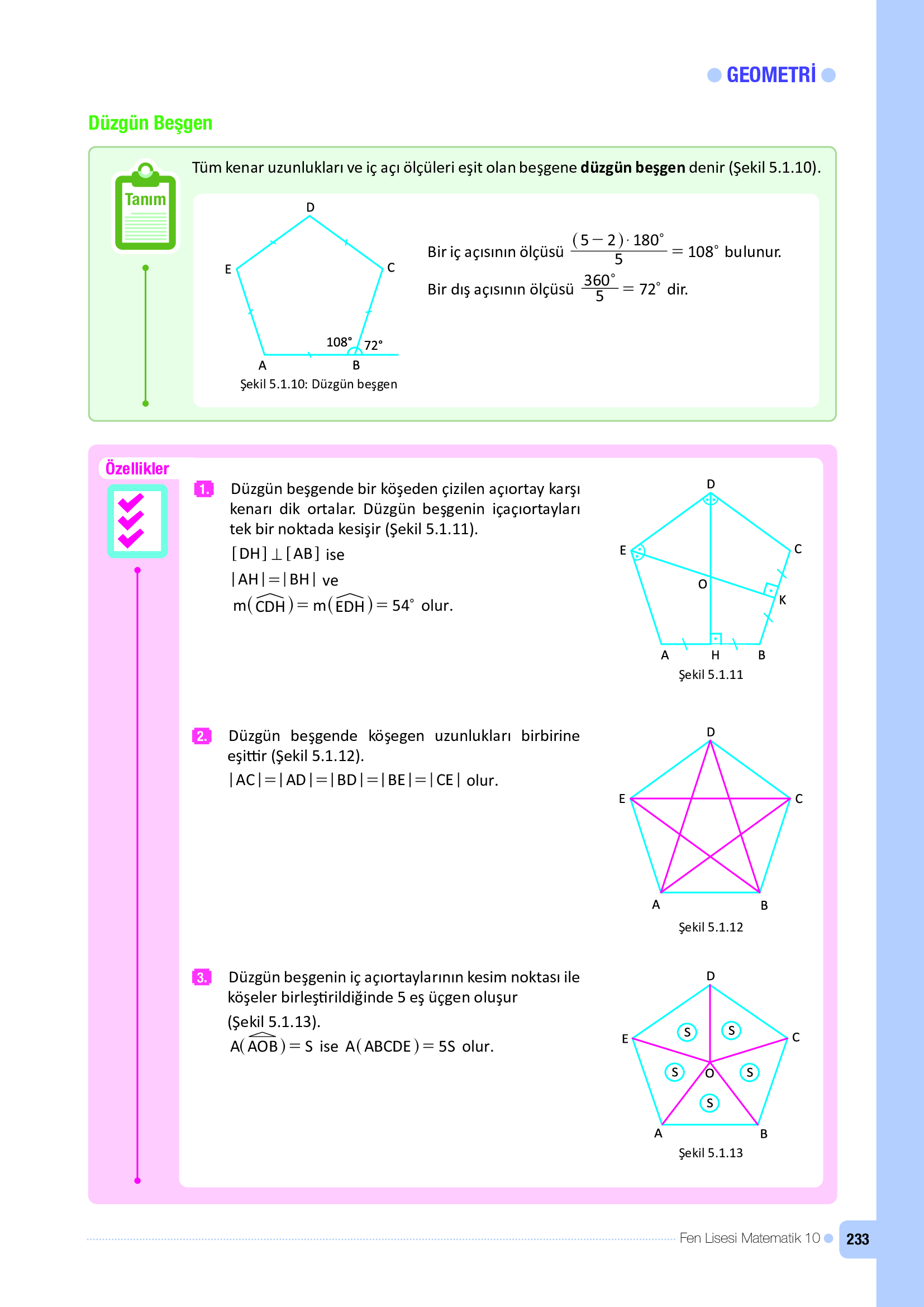 10. Sınıf Meb Yayınları Fen Lisesi Matematik Ders Kitabı Sayfa 233 Cevapları 10. Sınıf Meb Yayınları Fen Lisesi Matematik Ders Kitabı Sayfa 233 Cevapları