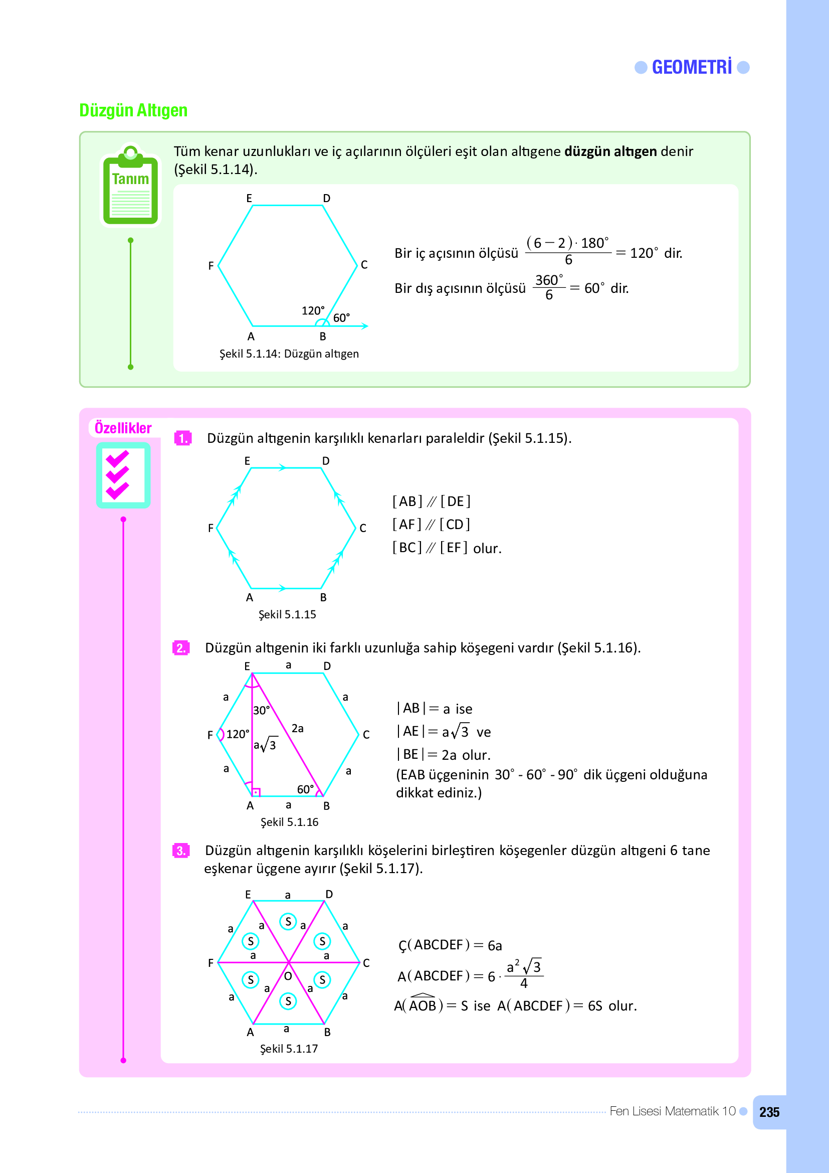 10. Sınıf Meb Yayınları Fen Lisesi Matematik Ders Kitabı Sayfa 235 Cevapları 10. Sınıf Meb Yayınları Fen Lisesi Matematik Ders Kitabı Sayfa 235 Cevapları