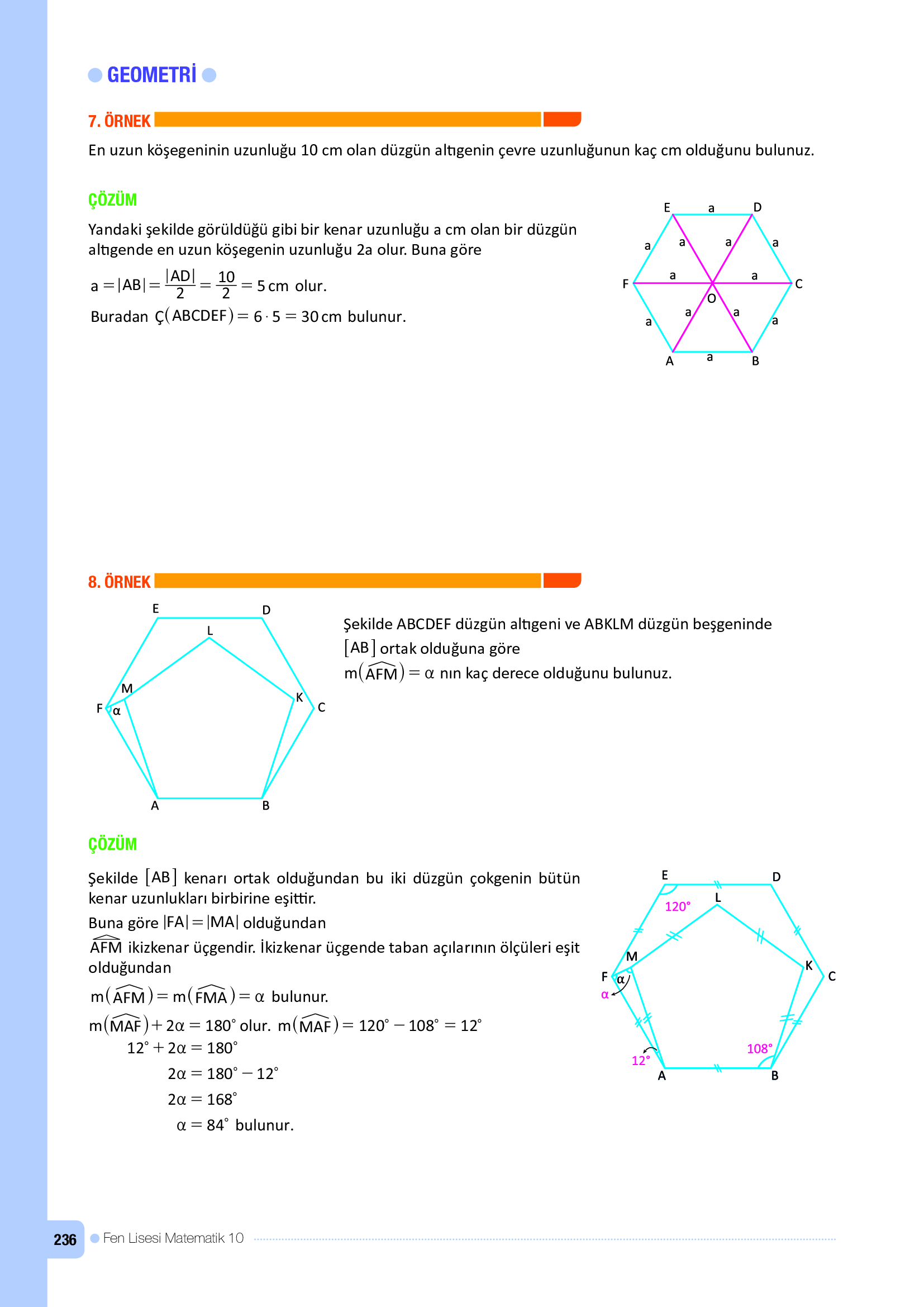 10. Sınıf Meb Yayınları Fen Lisesi Matematik Ders Kitabı Sayfa 236 Cevapları 10. Sınıf Meb Yayınları Fen Lisesi Matematik Ders Kitabı Sayfa 236 Cevapları