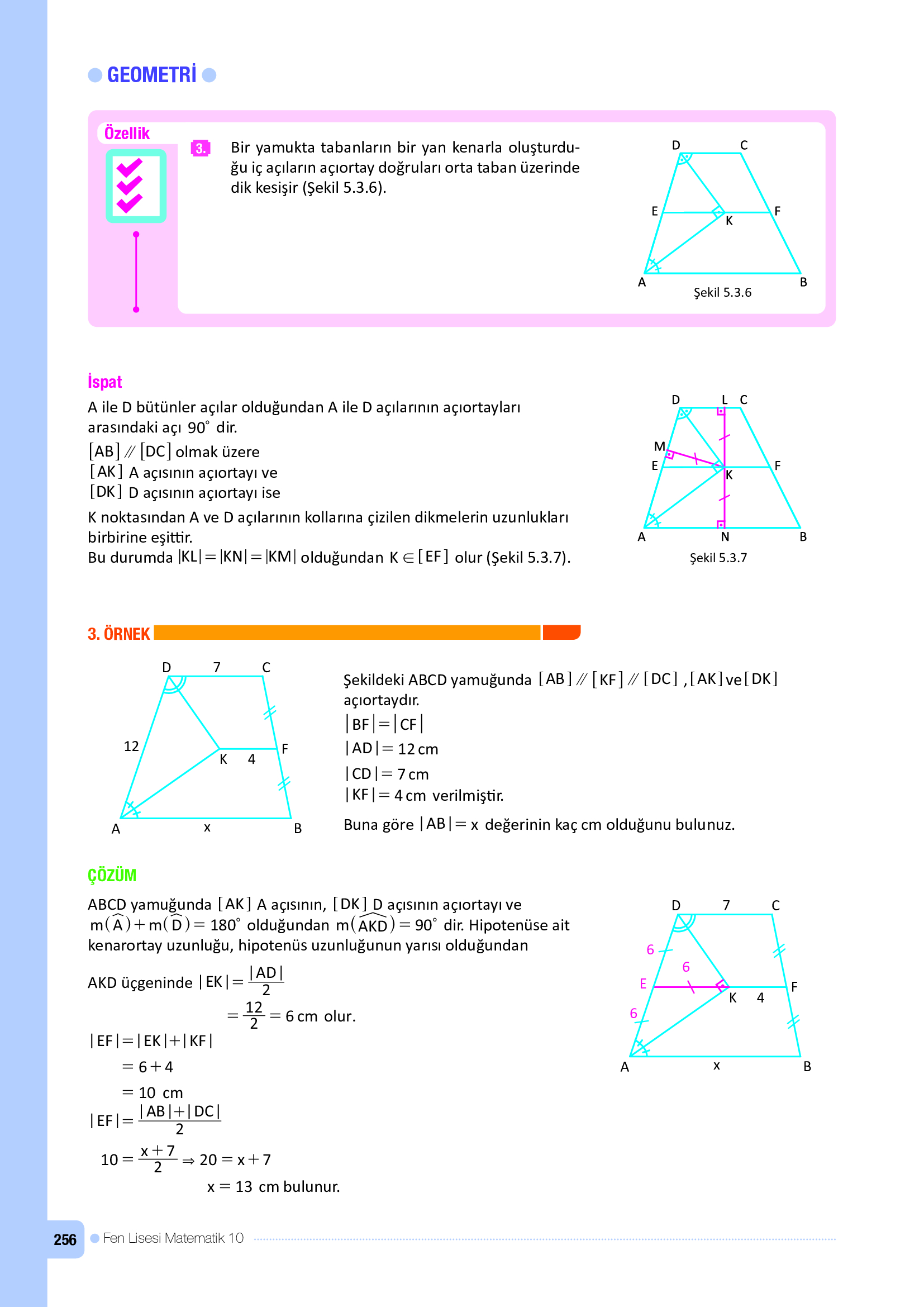 10. Sınıf Meb Yayınları Fen Lisesi Matematik Ders Kitabı Sayfa 256 Cevapları 10. Sınıf Meb Yayınları Fen Lisesi Matematik Ders Kitabı Sayfa 256 Cevapları