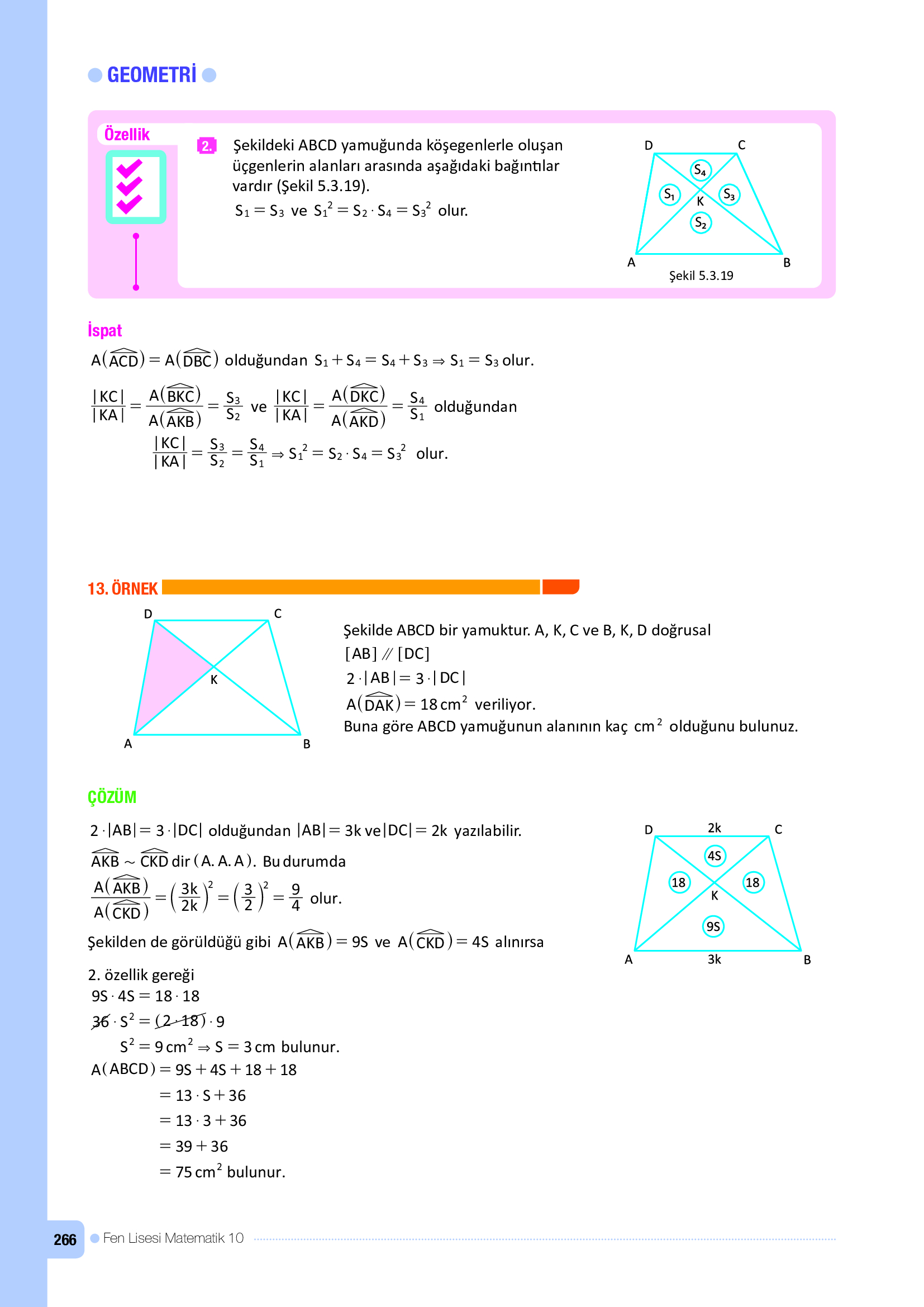 10. Sınıf Meb Yayınları Fen Lisesi Matematik Ders Kitabı Sayfa 266 Cevapları 10. Sınıf Meb Yayınları Fen Lisesi Matematik Ders Kitabı Sayfa 266 Cevapları