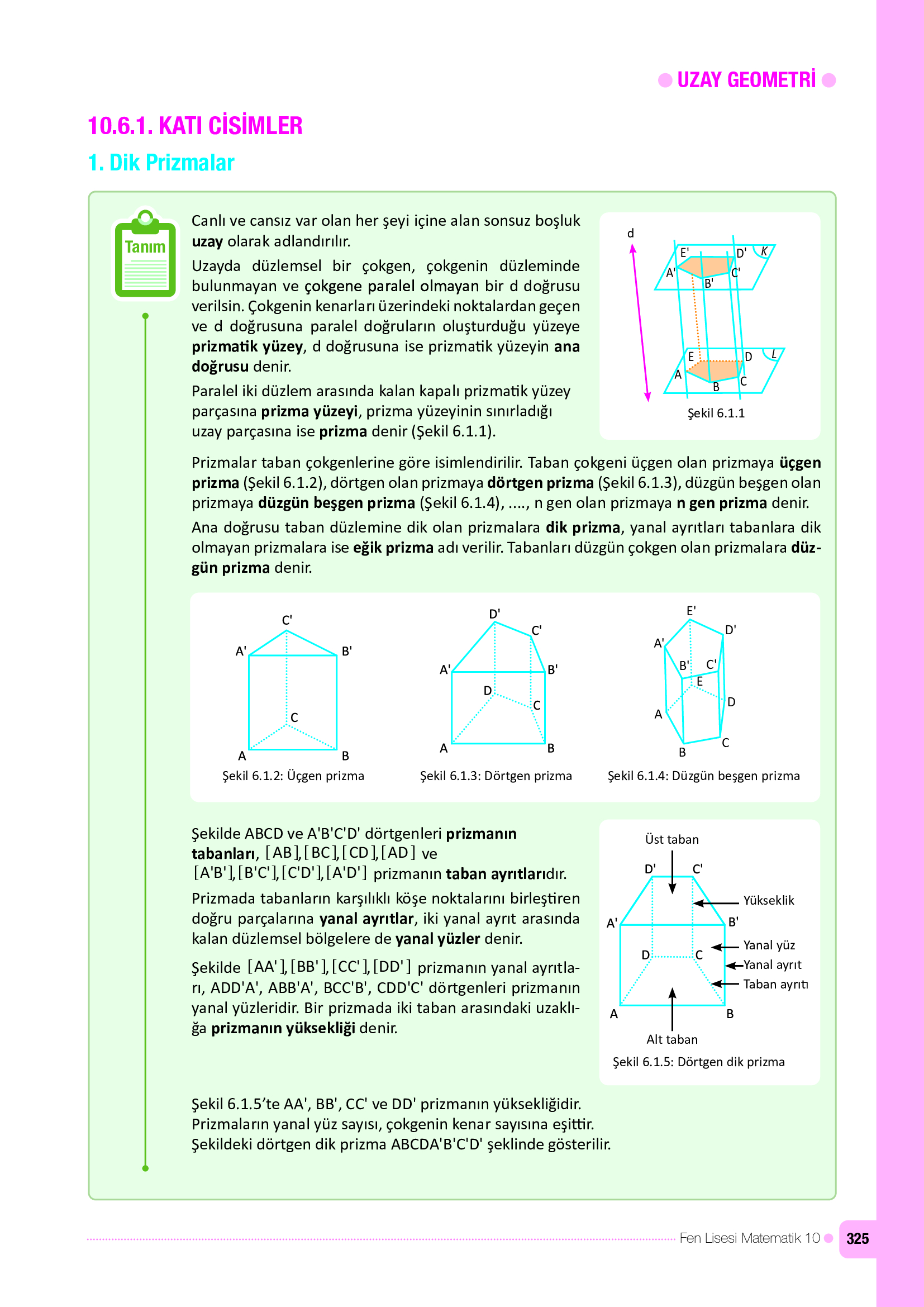 10. Sınıf Meb Yayınları Fen Lisesi Matematik Ders Kitabı Sayfa 325 Cevapları 10. Sınıf Meb Yayınları Fen Lisesi Matematik Ders Kitabı Sayfa 325 Cevapları