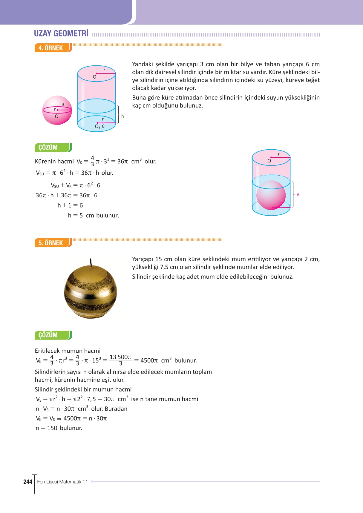 11. Sınıf Meb Yayınları Fen Lisesi Matematik Ders Kitabı Sayfa 244 Cevapları 11. Sınıf Meb Yayınları Fen Lisesi Matematik Ders Kitabı Sayfa 244 Cevapları