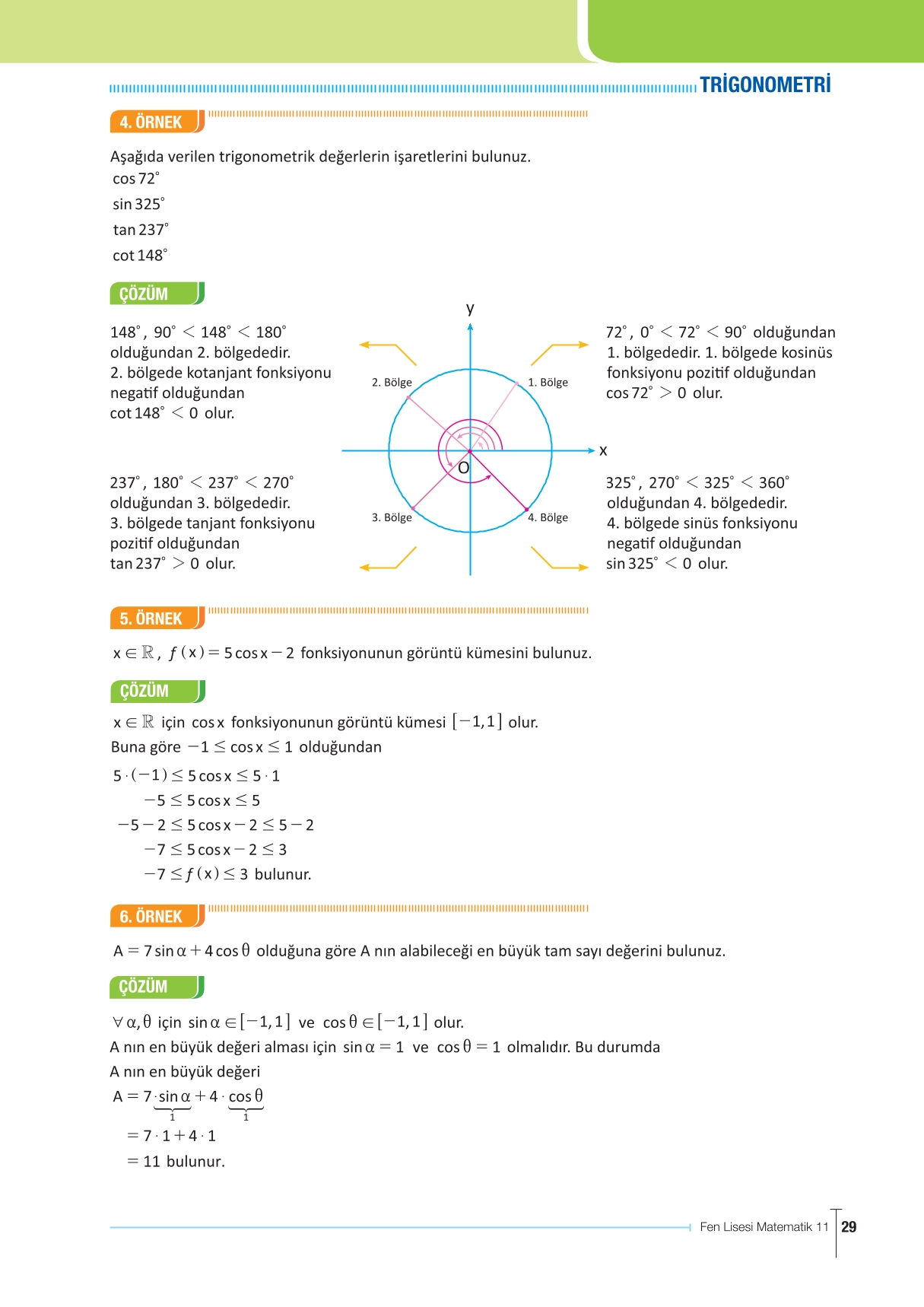 11. Sınıf Meb Yayınları Fen Lisesi Matematik Ders Kitabı Sayfa 29 Cevapları 11. Sınıf Meb Yayınları Fen Lisesi Matematik Ders Kitabı Sayfa 29 Cevapları